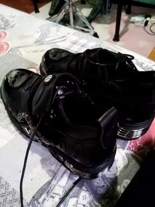 Japanese Brand Gothic Skull Boots Size US 9.5 / EU 42-43 - 7 Thumbnail