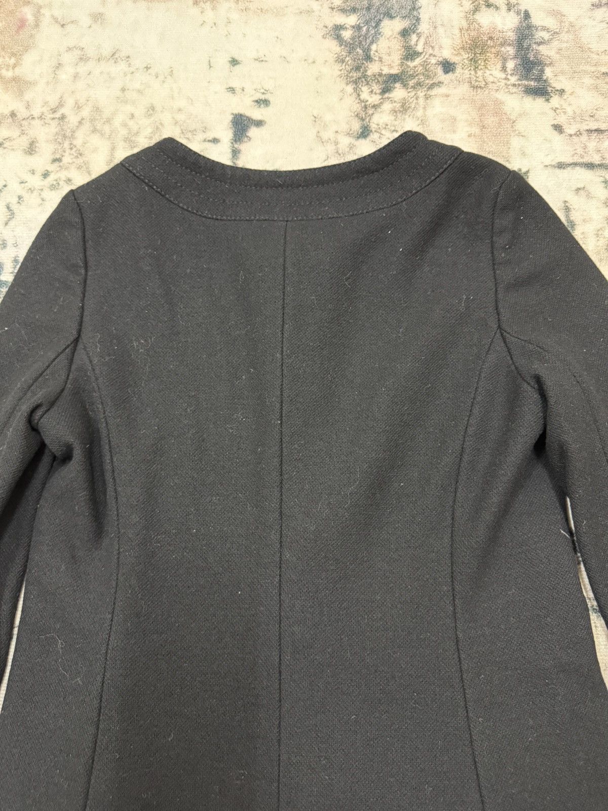 Designer × Sonia Rykiel Sonia Rykiel Knit Black Cardigan Button Up Jacket Size S / US 4 / IT 40 - 10 Thumbnail