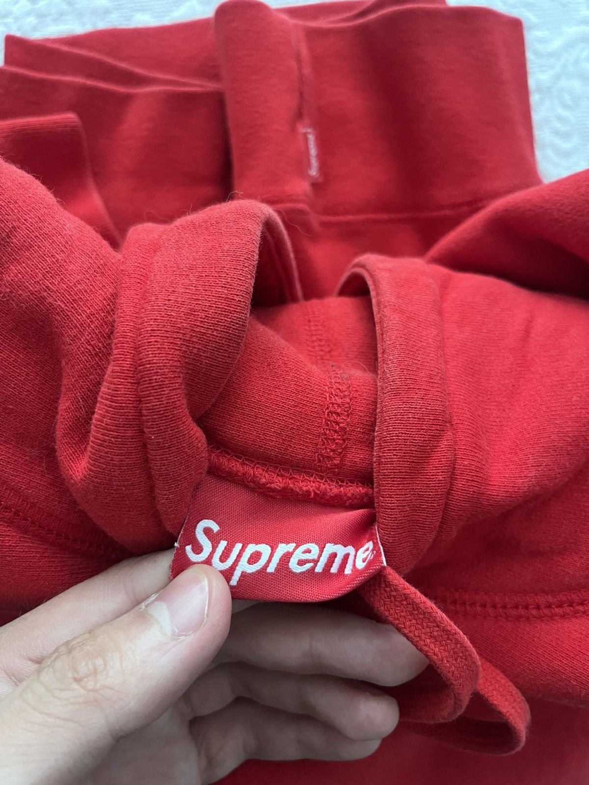 Supreme Supreme S/S16 Red Motion Logo Hoodie Size US L / EU 52-54 / 3 - 3 Thumbnail