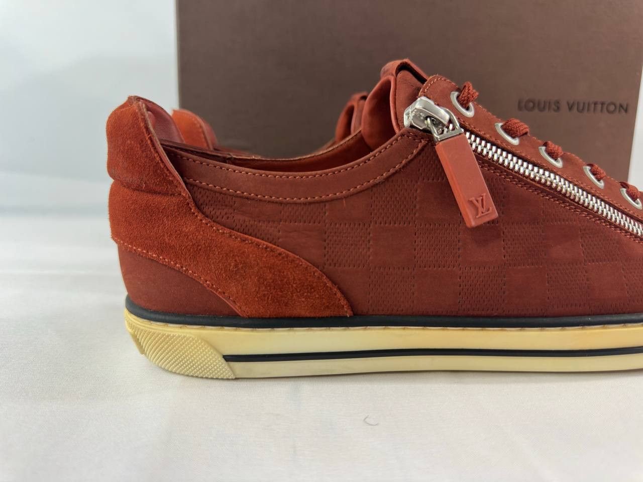 Louis Vuitton Louis Vuitton Challenge Zip Up Damier Casual Sneakers Size US 10 / EU 43 - 3 Thumbnail