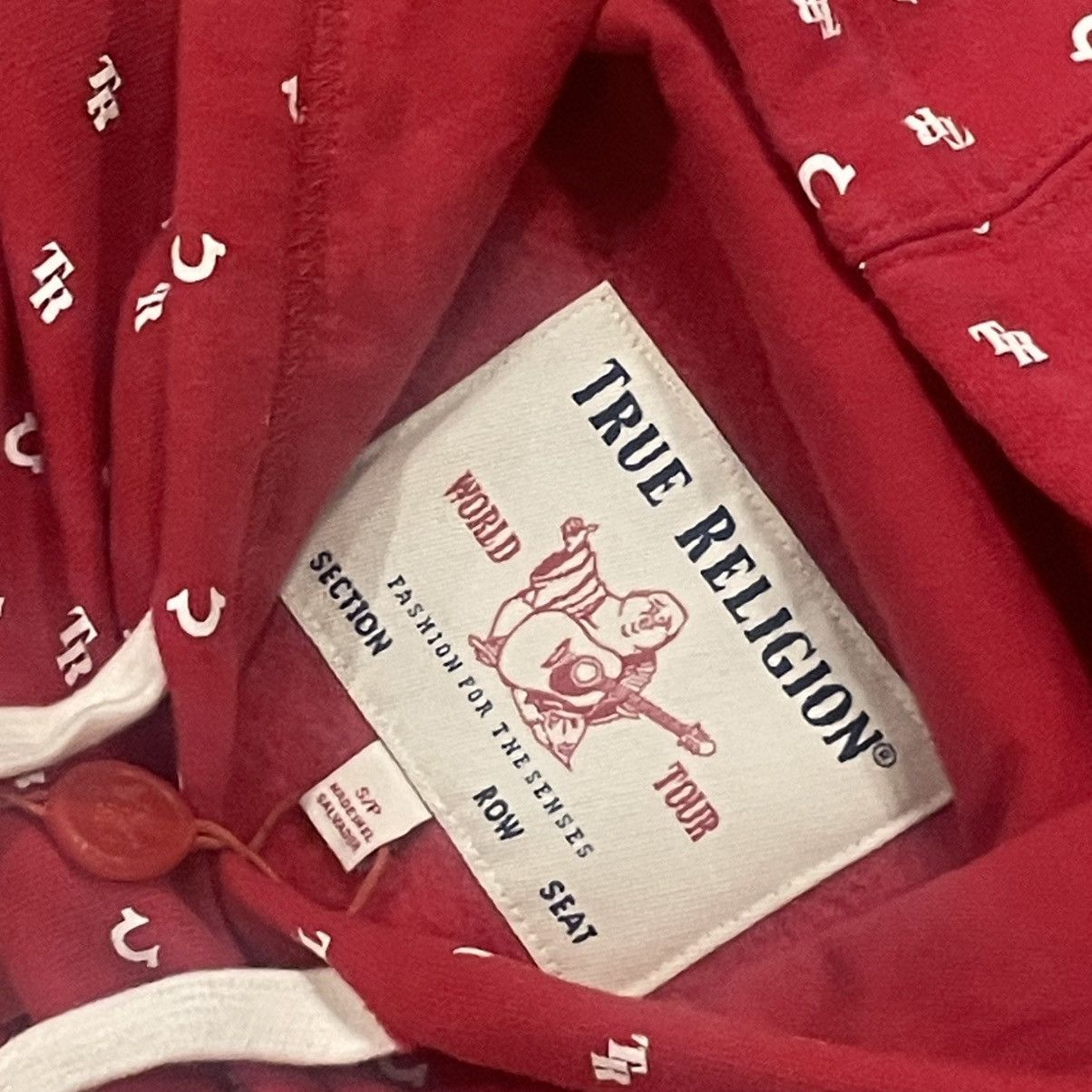 True Religion TRUE RELIGION MONOGRAM LONG SLEEVE HOODIE Size US S / EU 44-46 / 1 - 3 Thumbnail