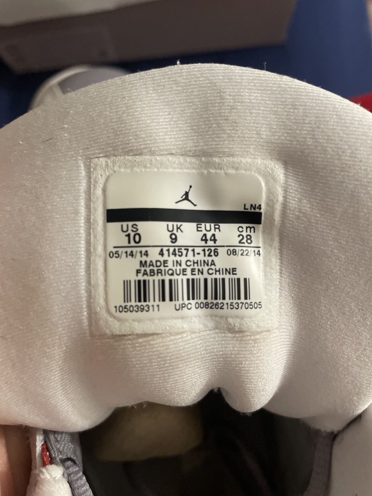 Nike Jordan 13 Size 10 Grey Toe Size US 10 / EU 43 - 9 Thumbnail