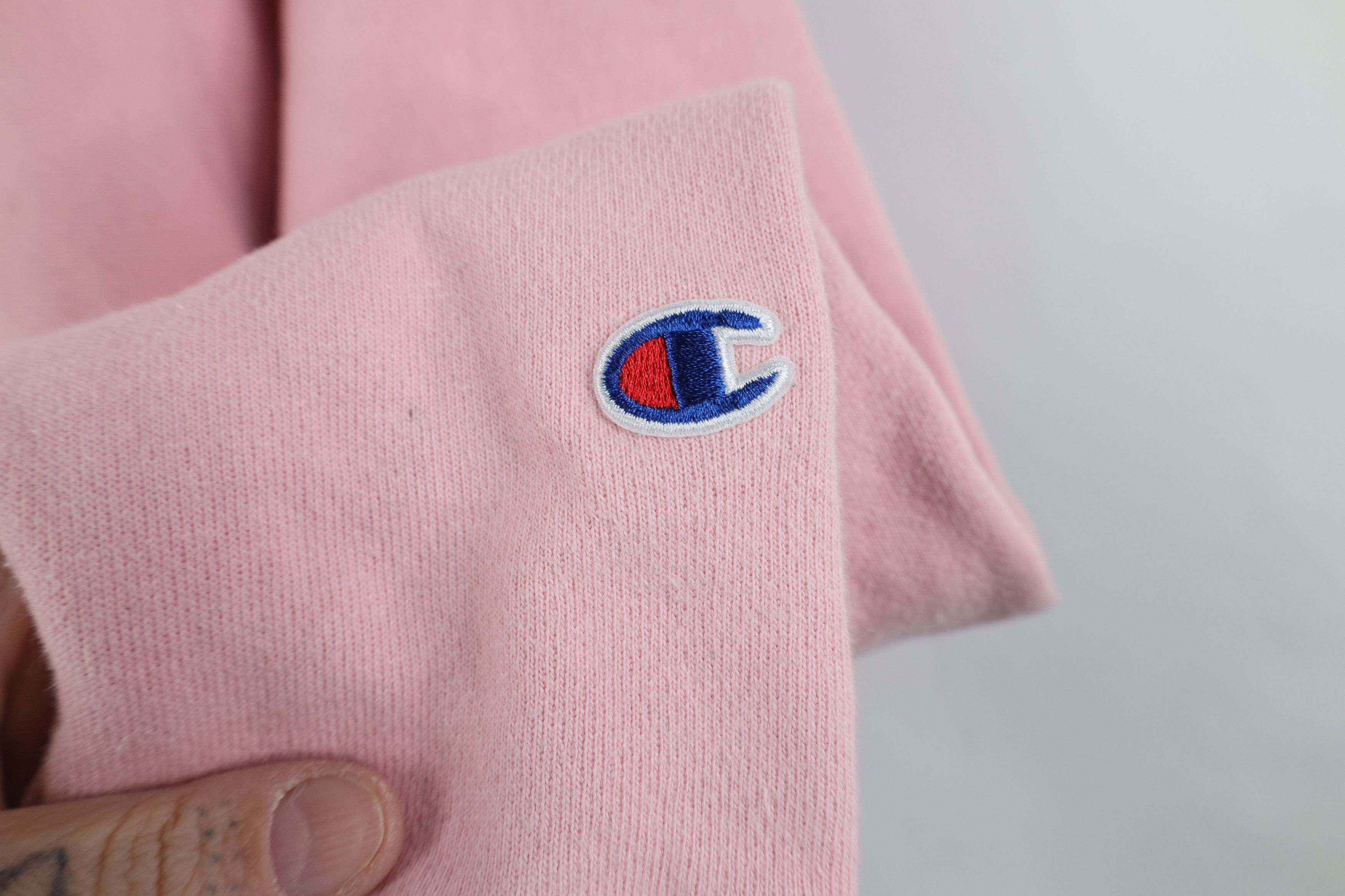 Champion Vintage Y2K Champion Reverse Weave Heavyweight Hoodie Pink Size US M / EU 48-50 / 2 - 6 Thumbnail