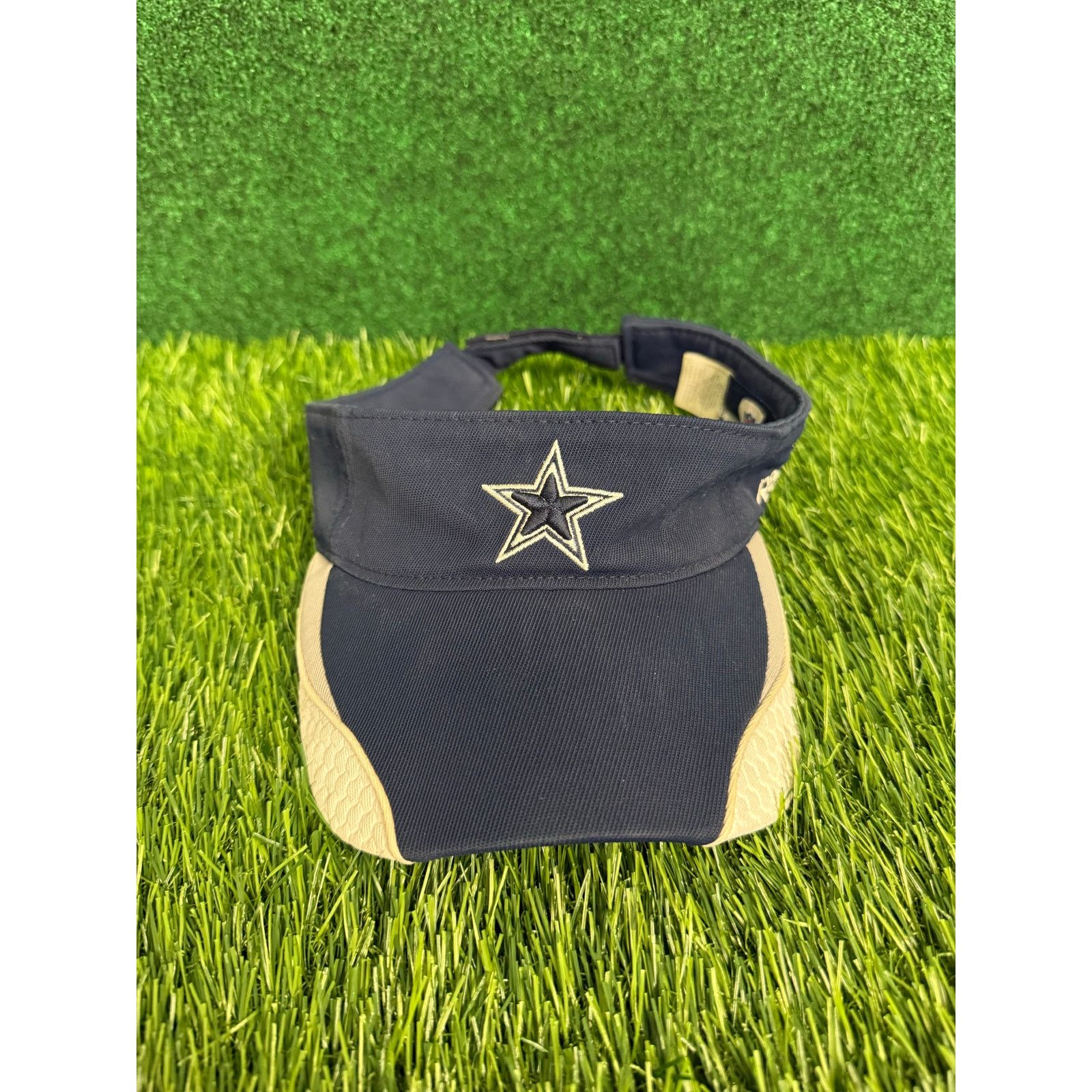 NFL Dallas Cowboys Y2K Blue & Silver Golf Visor Hat UNISEX Size ONE SIZE - 1 Thumbnail
