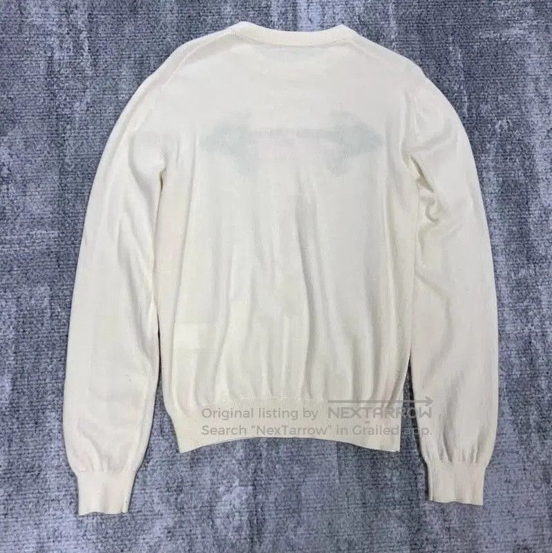 Louis Vuitton Louis Vuitton Women's White Knit Sweater . Size M / US 6-8 / IT 42-44 - 2 Thumbnail