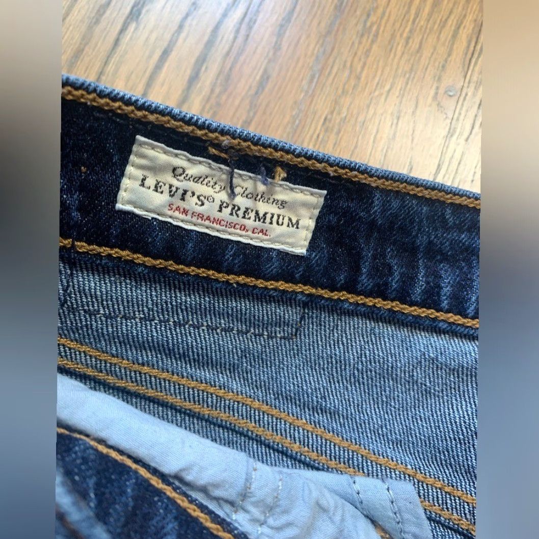 Levi's Levi's premium wedgie 25 Ankle Regular Women Blue Size 25 Size ONE SIZE - 4 Thumbnail