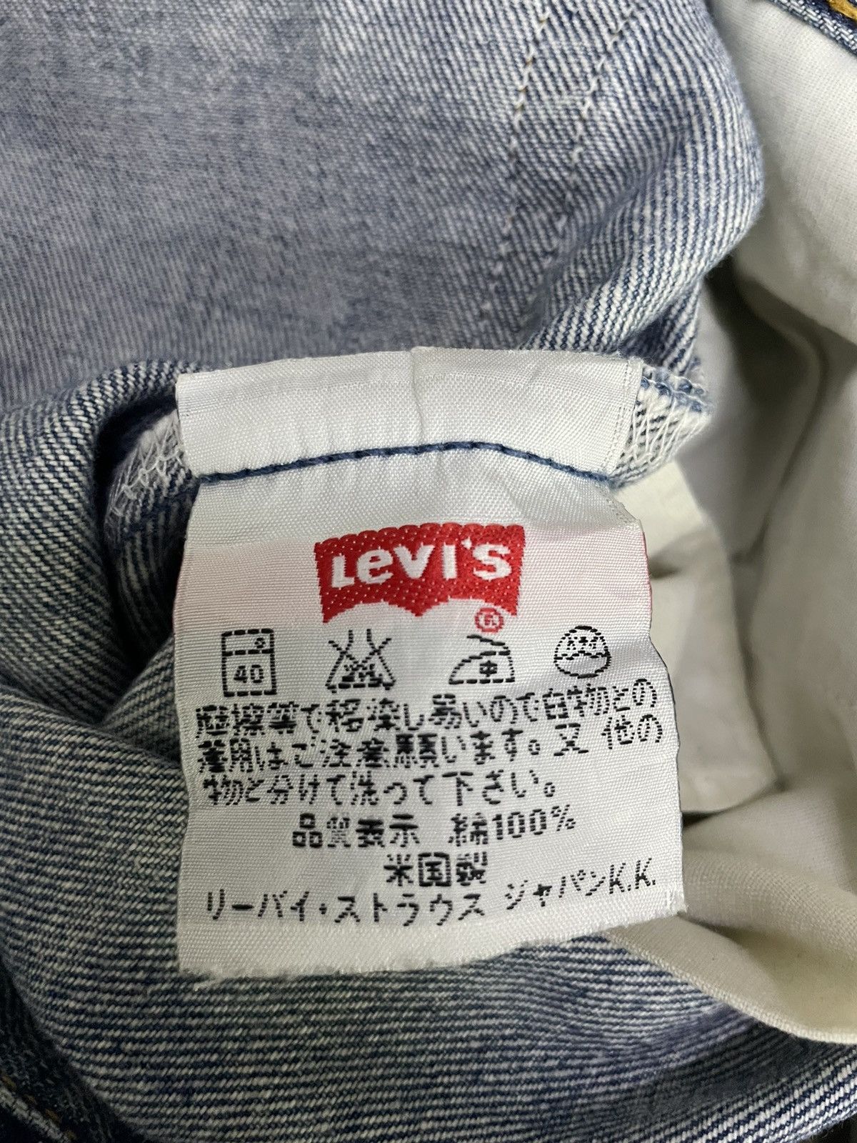 Levi's × Vintage Vintage 90s Levis 501 Japan Made Distressed Repaired Jeans Size US 30 / EU 46 - 16 Thumbnail
