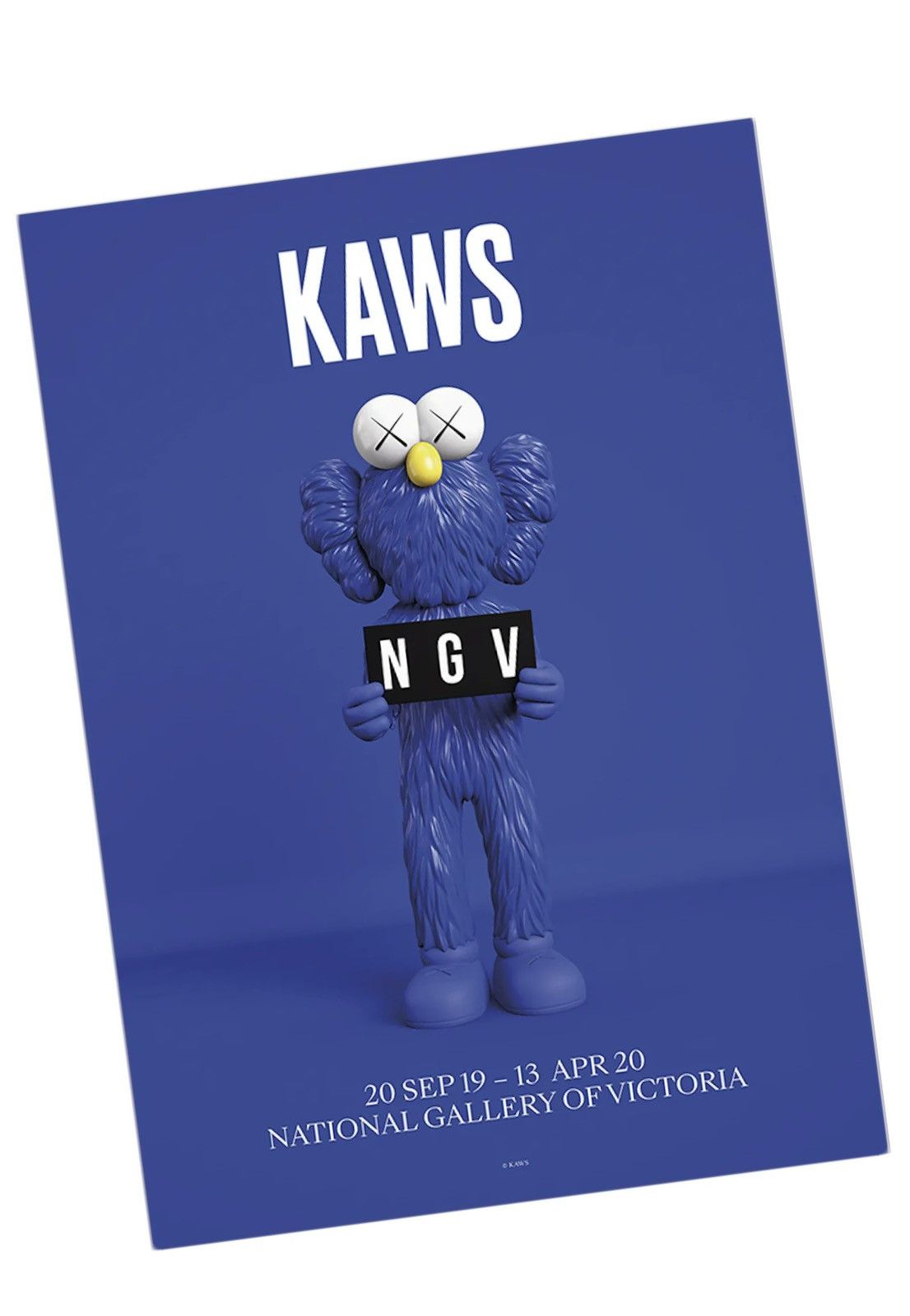 Kaws KAWS x NGV BFF Exhibition Poster Pink Size ONE SIZE - 3 Thumbnail