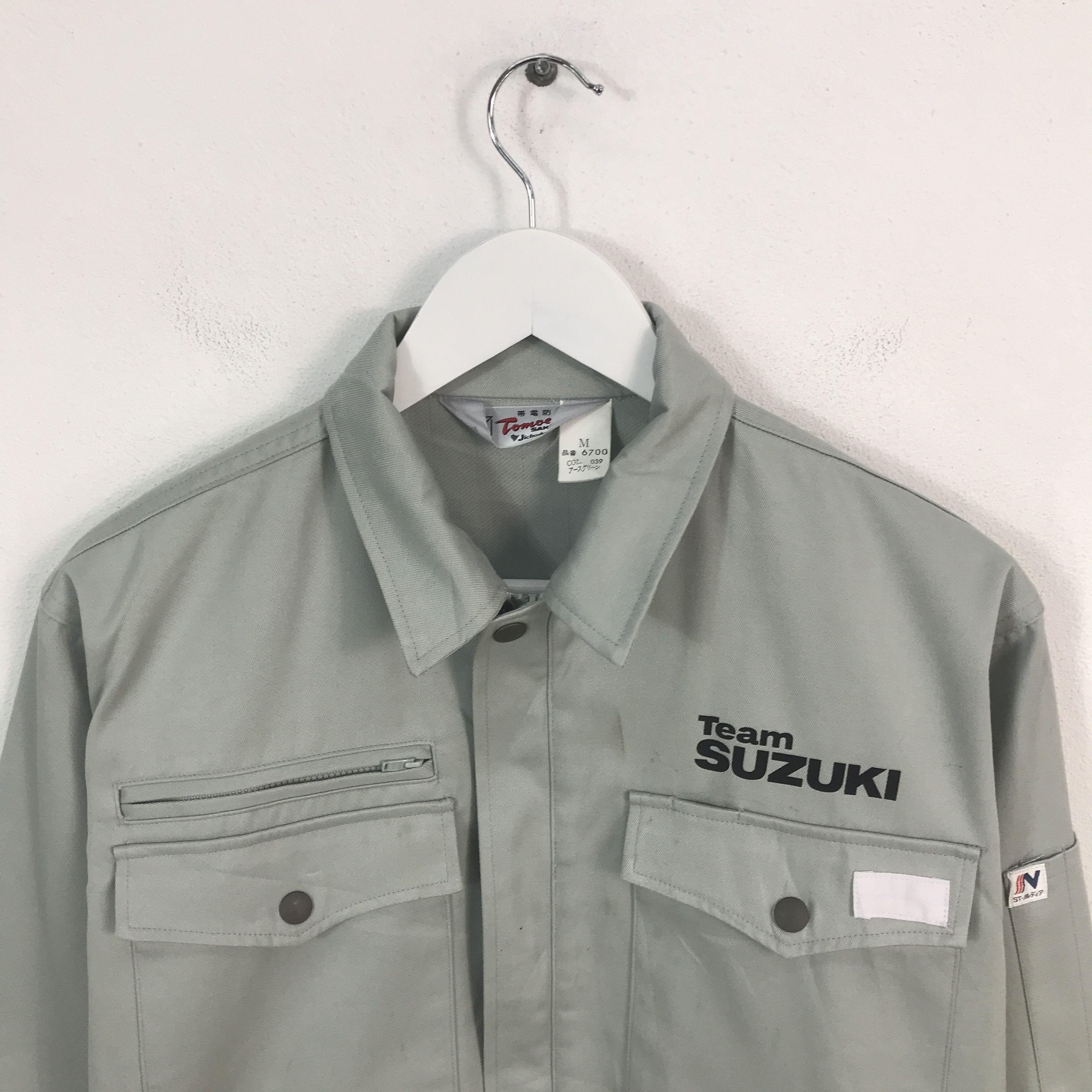 Japanese Brand Team Suzuki Sport Custom Racing Jacket Size US S / EU 44-46 / 1 - 2 Thumbnail