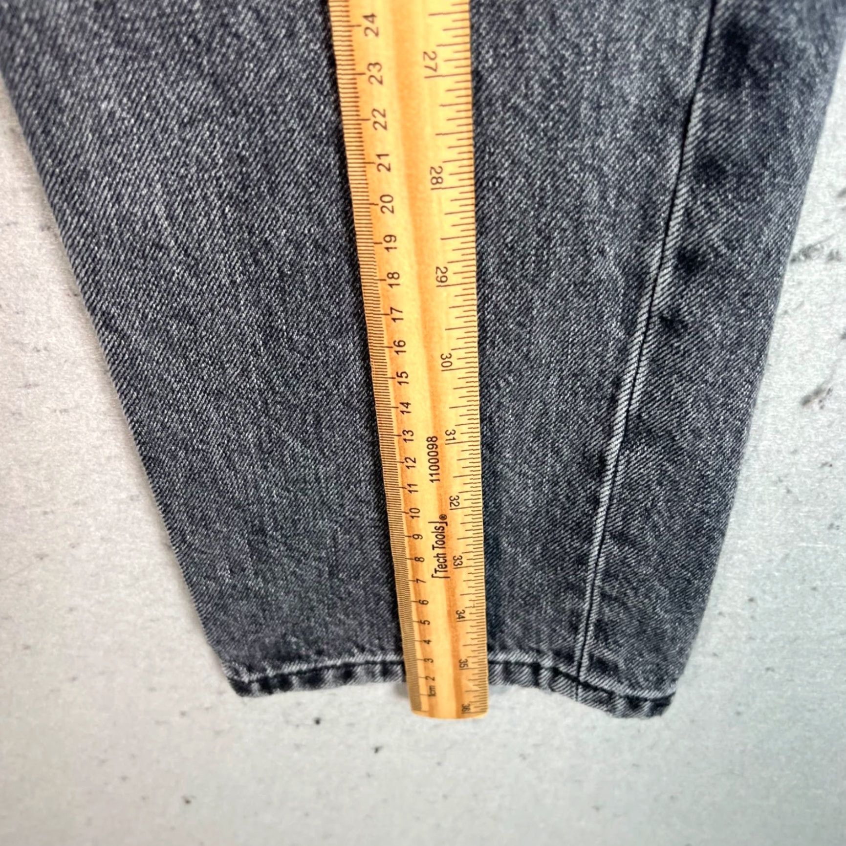 Everlane VINTAGE Everlane The 90s Jeans Denim Straight Women's 26 Gray Organic Cotton High-Waist 90s Style Jeans Womens Size 26" / US 2 / IT 38 - 6 Thumbnail