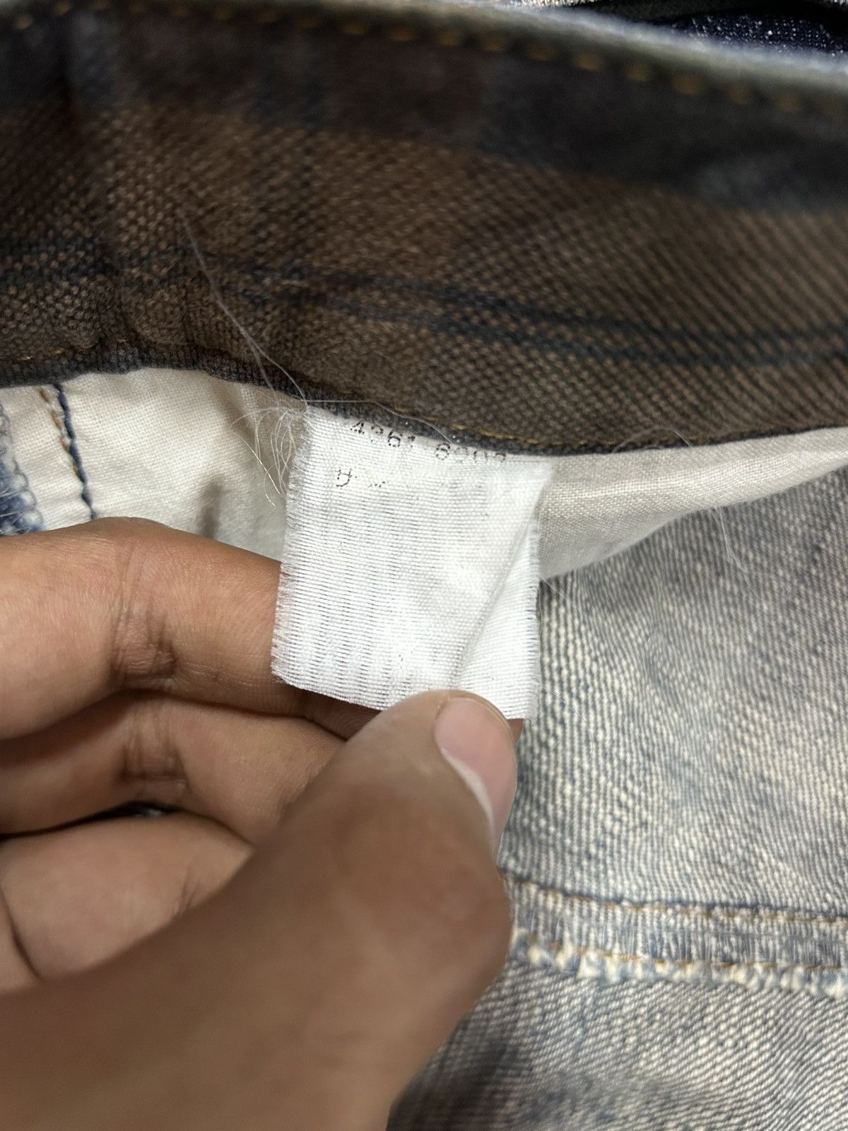 If Six Was Nine × Japanese Brand × Le Grande Bleu (L.G.B.) Vintage Japanese Brand Baggy Selvedge y2k Jeans Size US 34 / EU 50 - 10 Thumbnail