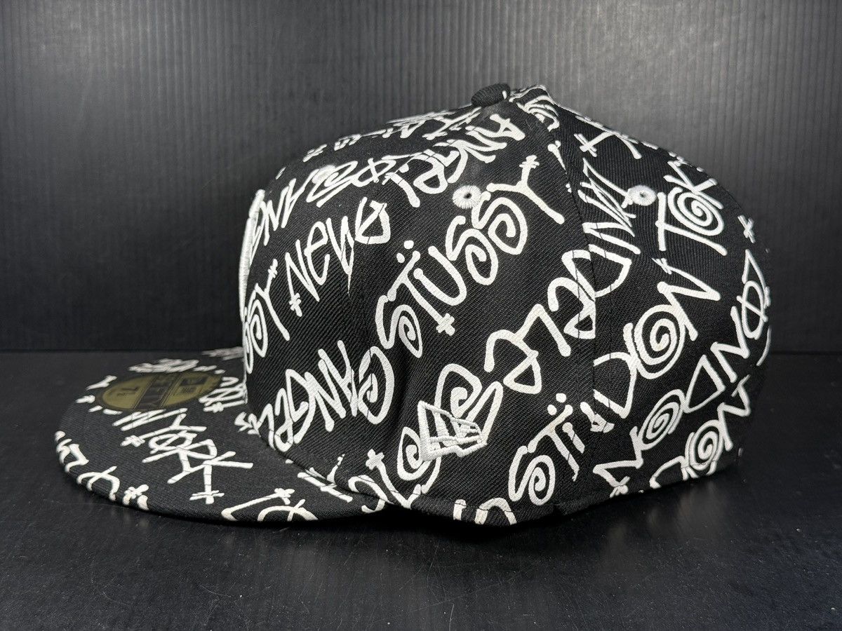 Stussy STUSSY SS13 X NEW ERA FITTED 7 3/8 WORLD TOUR HAT Size ONE SIZE - 5 Thumbnail