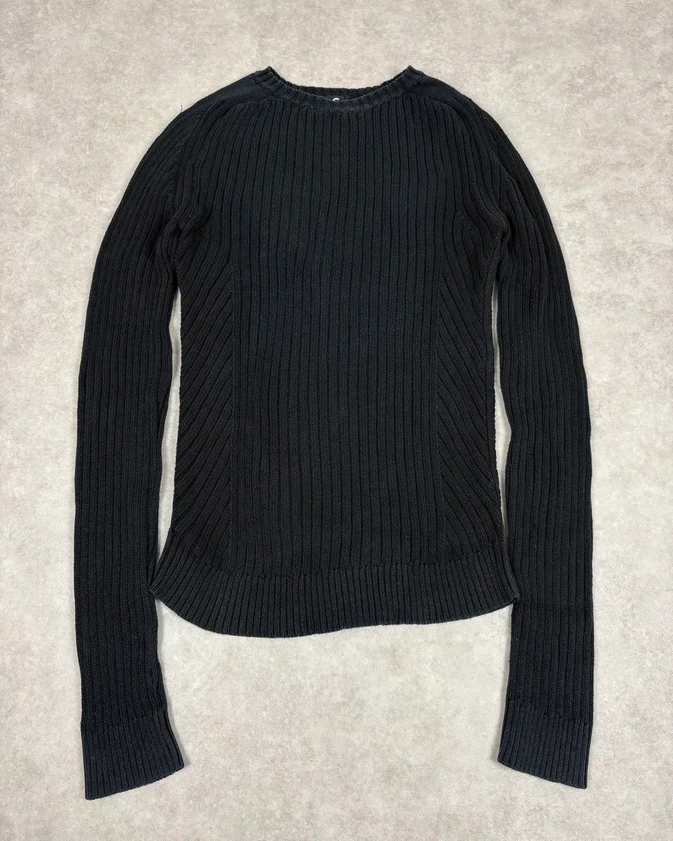 Dolce & Gabbana 2000s Dolce & Gabbana Navy Wool Sweater Size US S / EU 44-46 / 1 - 1 Thumbnail