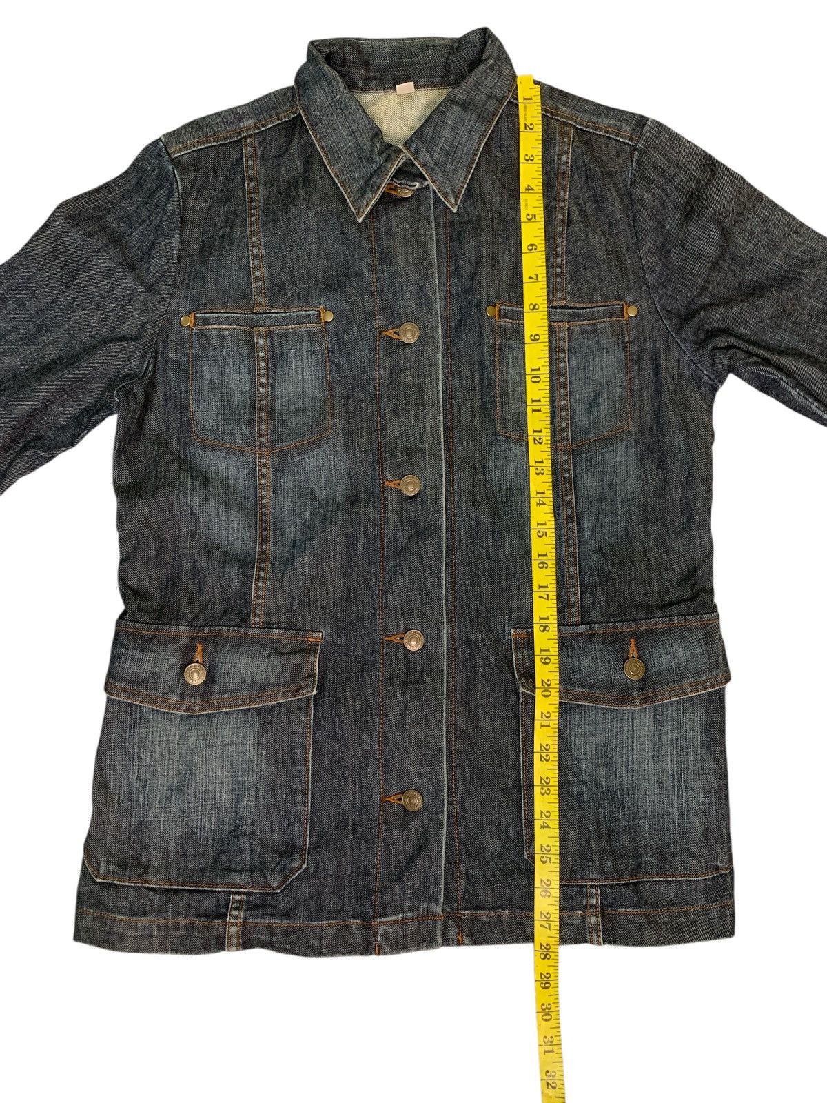 Uniqlo Rare Design Vintage Uniqlo Denim Jackets Size XL / US 12-14 / IT 48-50 - 9 Thumbnail