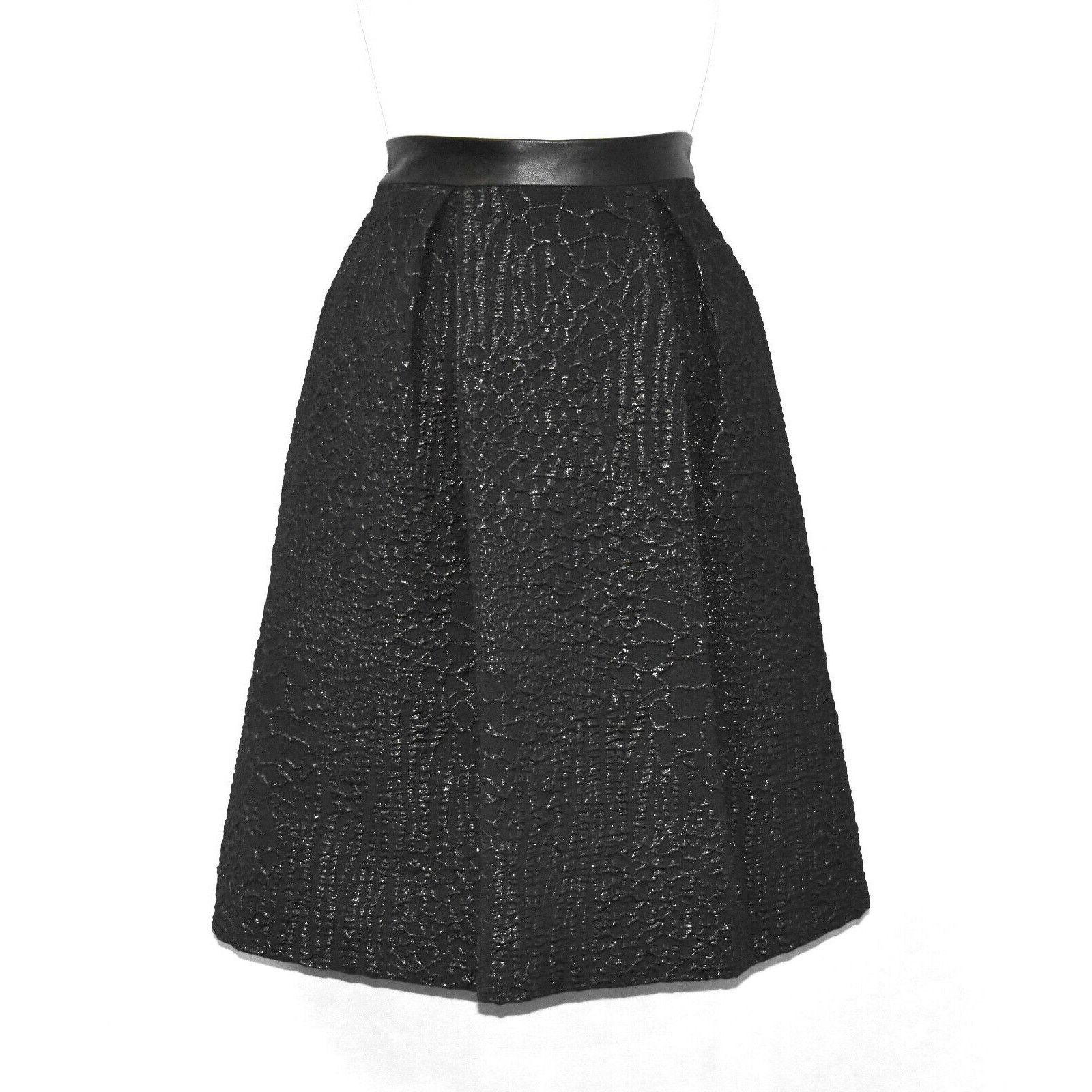 Nicole Miller NWT NICOLE MILLER ARTELIER Jacquard Skirt 2 Top P Set $565 Size S / US 4 / IT 40 - 8 Thumbnail