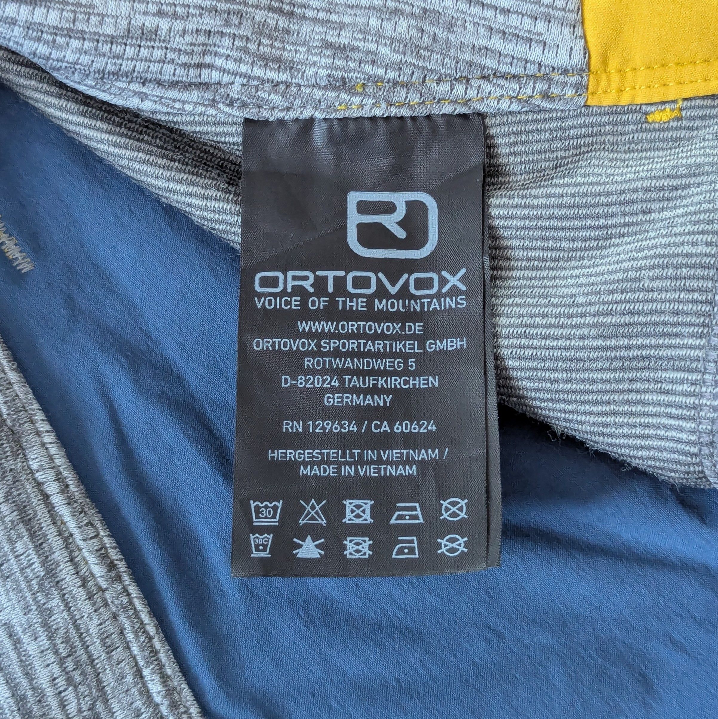 ORTOVOX ORTOVOX Pelmo Pants Size M Yellow Outdoor Trekking Hiking Size US 34 / EU 50 - 10 Thumbnail
