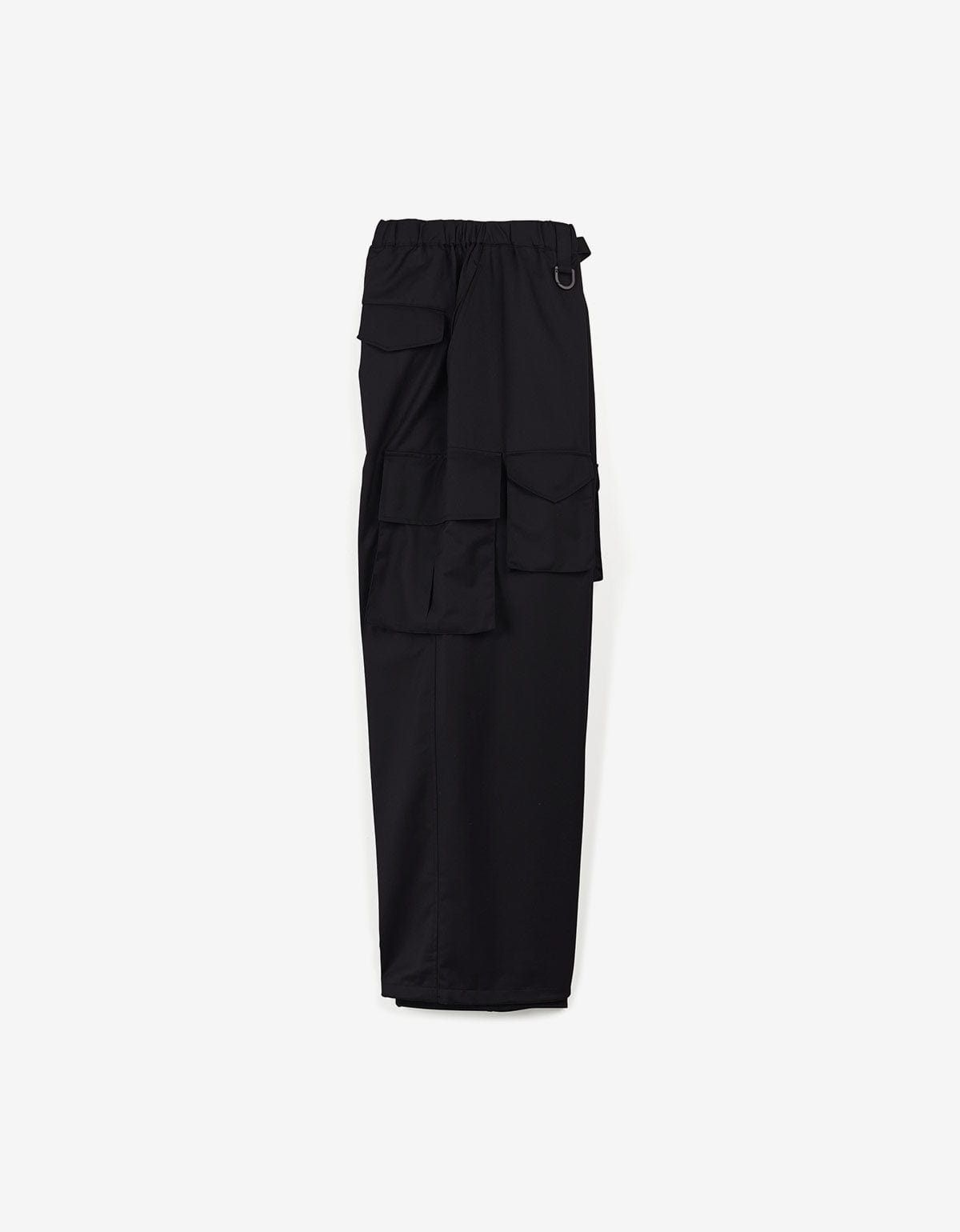 Y-3 Y-3 Black Refined Wool Cargo Pants Size US 36 / EU 52 - 3 Thumbnail