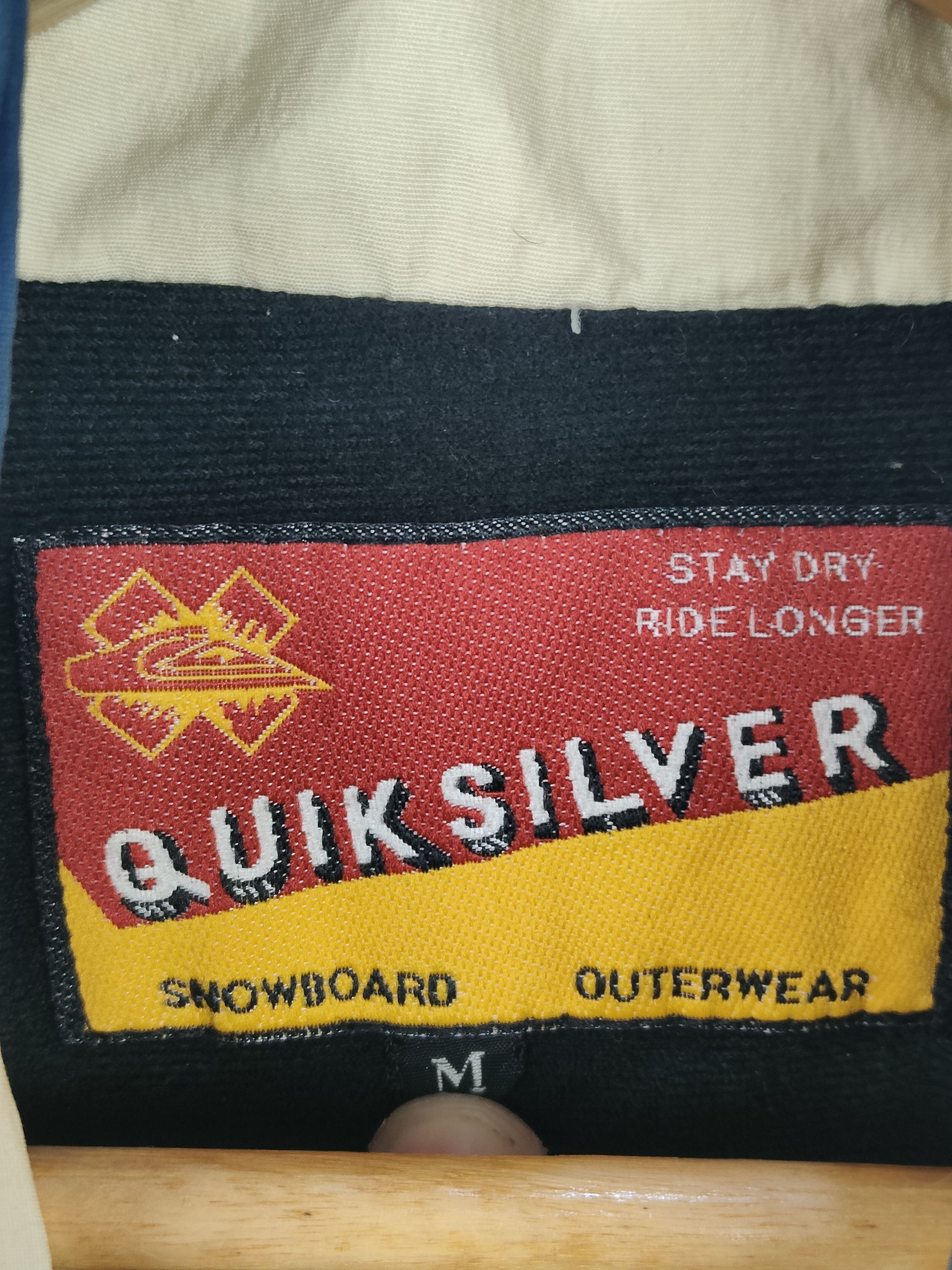 Quiksilver × Vintage Vintage Quiksilver Snowboarding Jacket Size US M / EU 48-50 / 2 - 7 Thumbnail