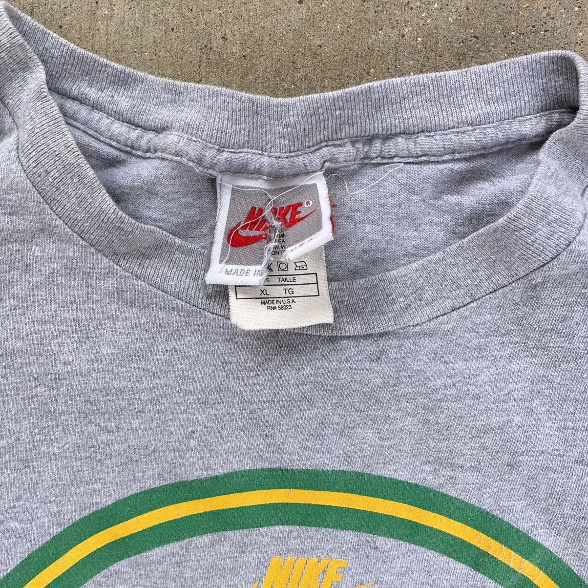 Nike Vintage 90s Nike Force Charles Barkley Basketball Tee Grey Size US XL / EU 56 / 4 - 3 Thumbnail