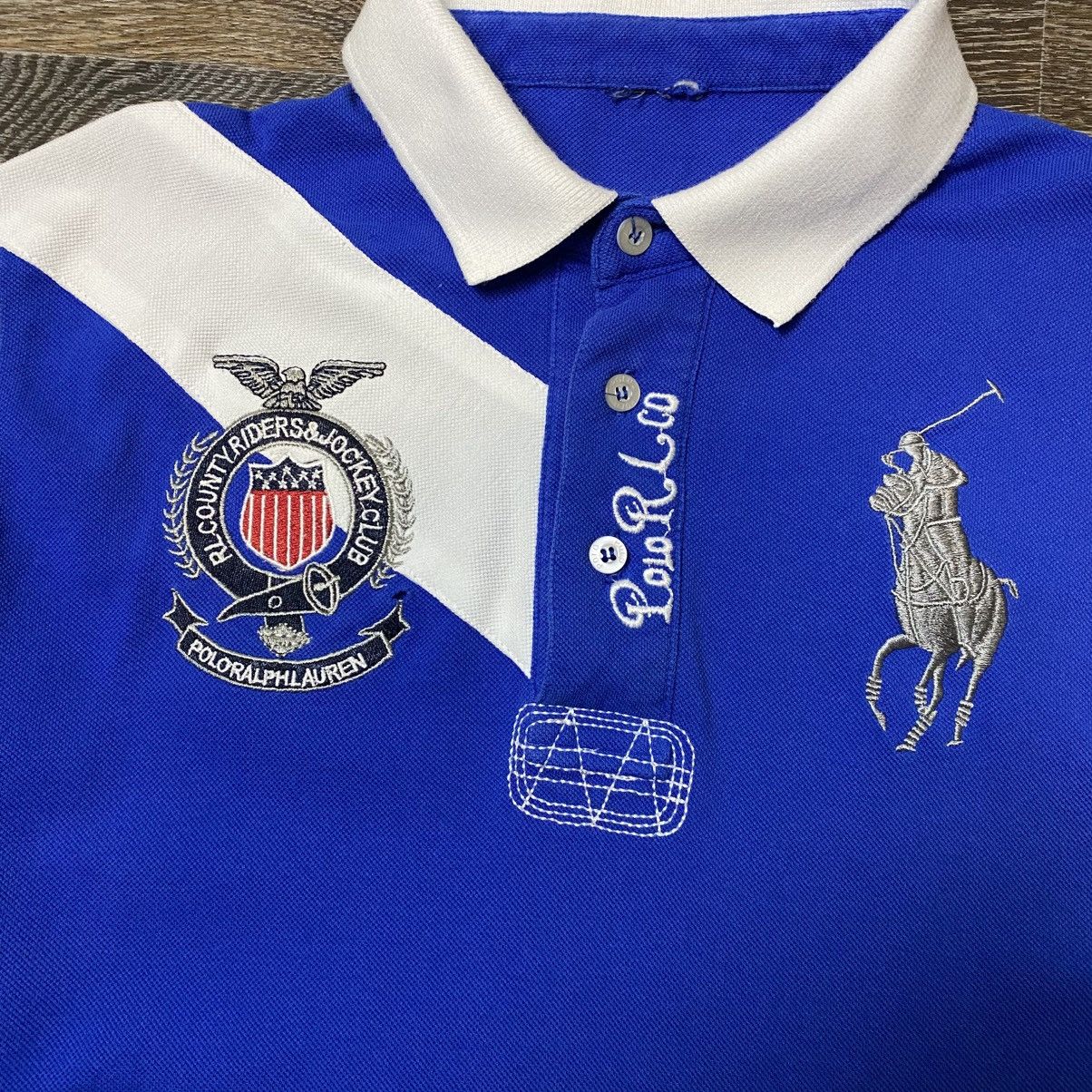 Polo Ralph Lauren × Ralph Lauren × Vintage Vintage POLO RALPH LAUREN Big Logo Polo Shirt 3 Size US M / EU 48-50 / 2 - 4 Thumbnail