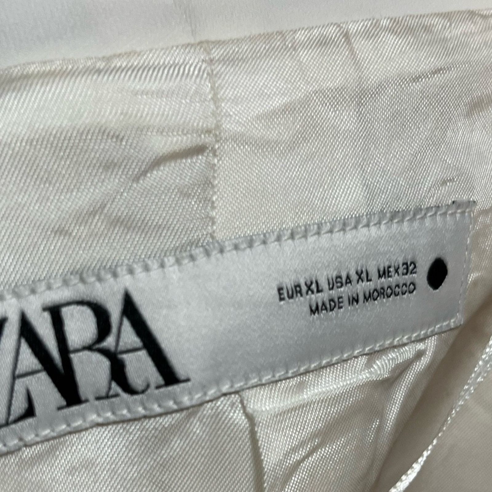 NWT- Zara straight cut jacket-XL