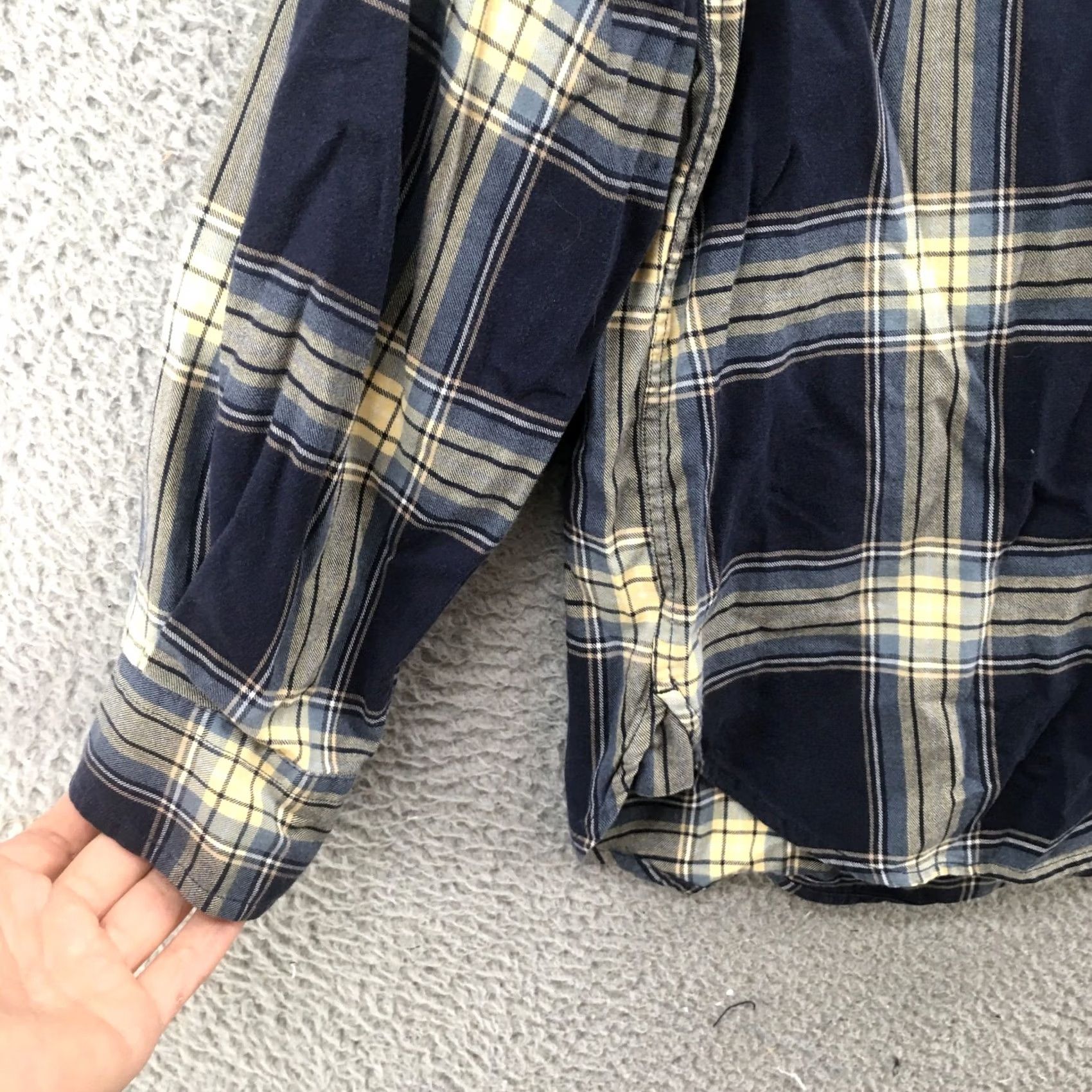 Nautica Nautica Button Down Long Sleeve Shirt Mens Medium Blue Cotton Plaid Chest Pocket Shirt Size US M / EU 48-50 / 2 - 5 Thumbnail