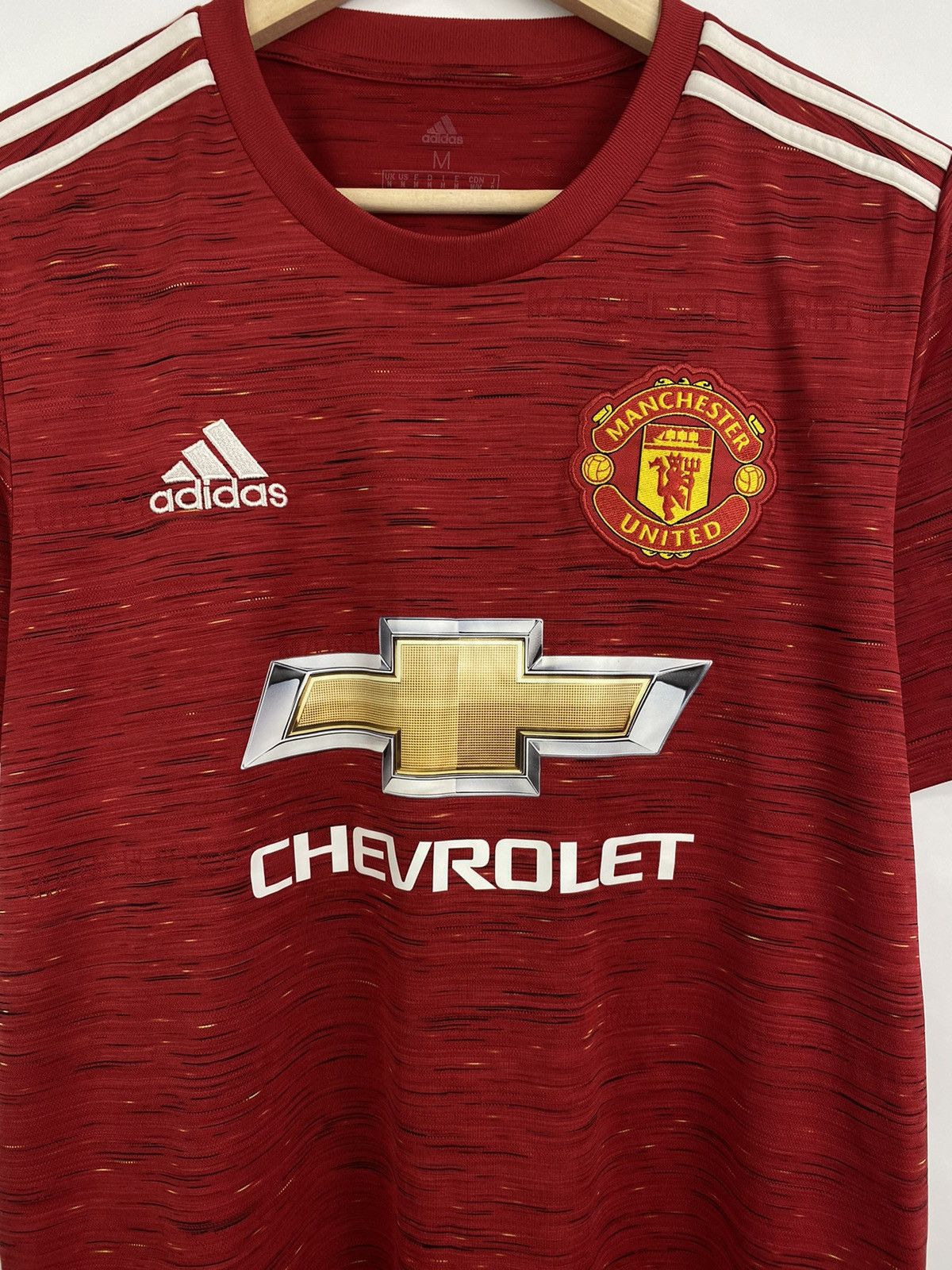Adidas Adidas MANCHESTER UNITED 2020 FOOTBALL soccer jersey Size US M / EU 48-50 / 2 - 4 Thumbnail
