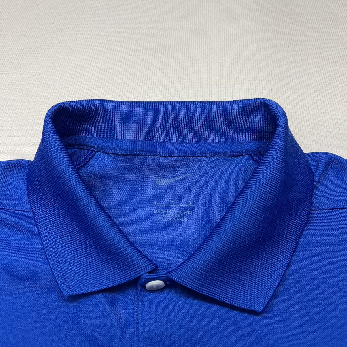 Nike Nike Polo Shirt Blue Golf Embroidered Power Logo Athletic Size US S / EU 44-46 / 1 - 5 Thumbnail
