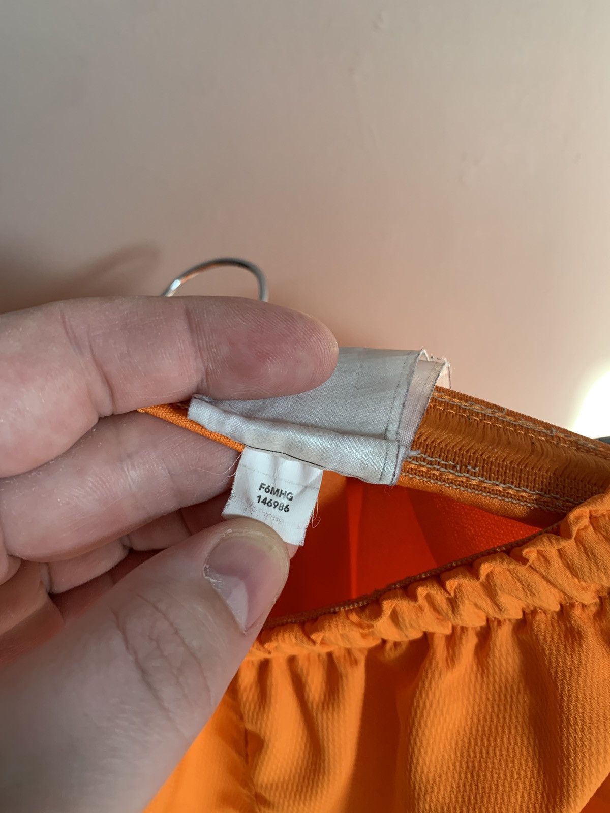 Nike Vintage FC Barcelona 2006 away orange soccer shorts Nike Size US 32 / EU 48 - 11 Thumbnail