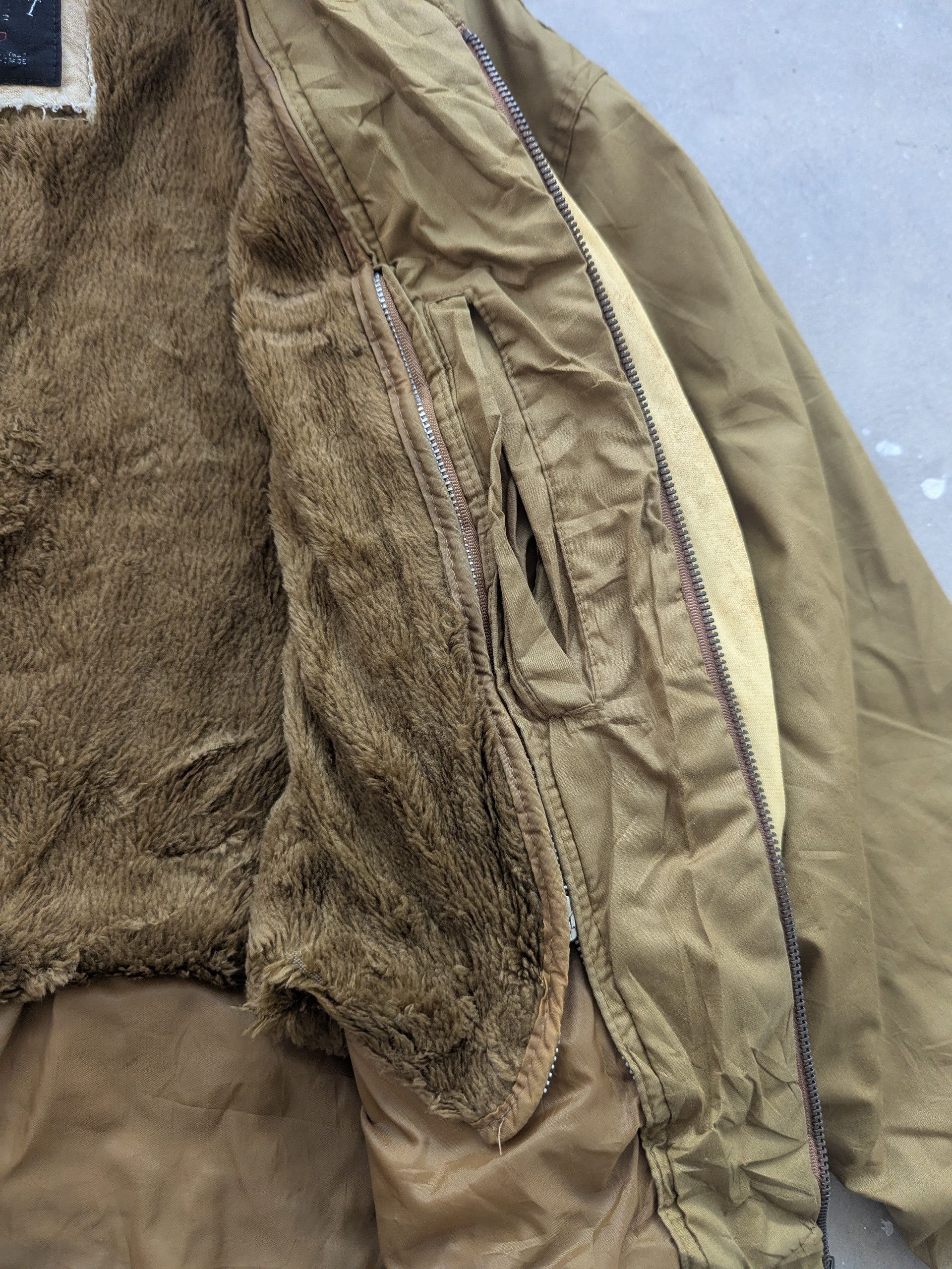 Japanese Brand × Vintage Vintage 1990s President Bomber Jacket Lining Fleece Size US M / EU 48-50 / 2 - 9 Thumbnail