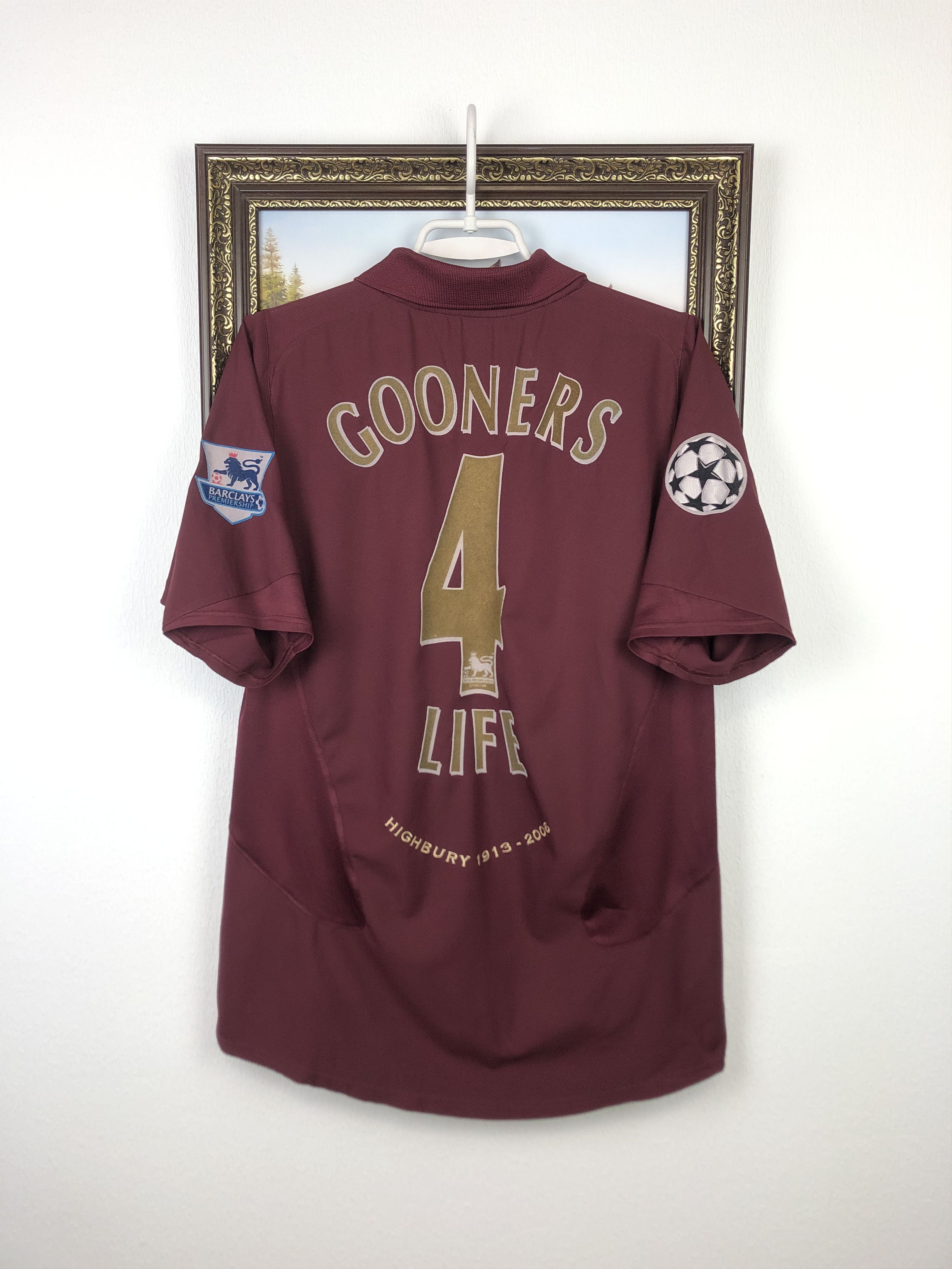 Nike Arsenal football shirt 2005 Nike Gooners For Life Tee Hype Size US M / EU 48-50 / 2 - 1 Thumbnail