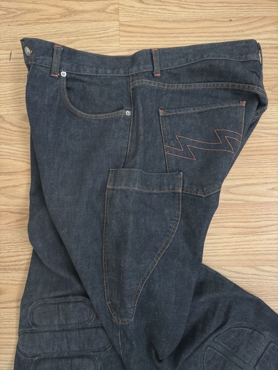 Walter Van Beirendonck W&LT Pistol Holster Jeans Size US 33 - 3 Thumbnail