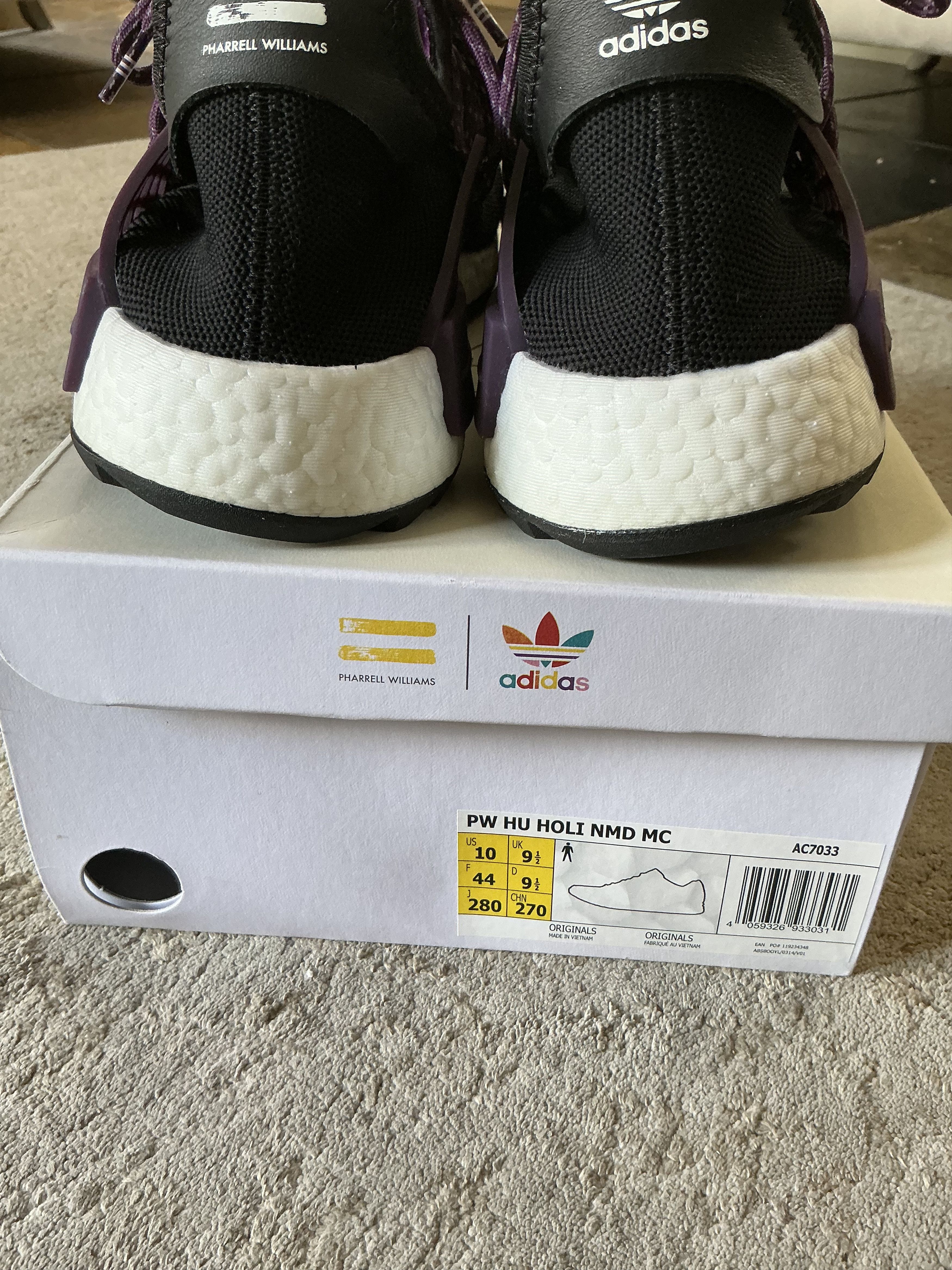 Adidas × Pharrell Adidas x Pharrell HU HOLI NMD MC 2018 trainers Size US 10 / EU 43 - 6 Thumbnail