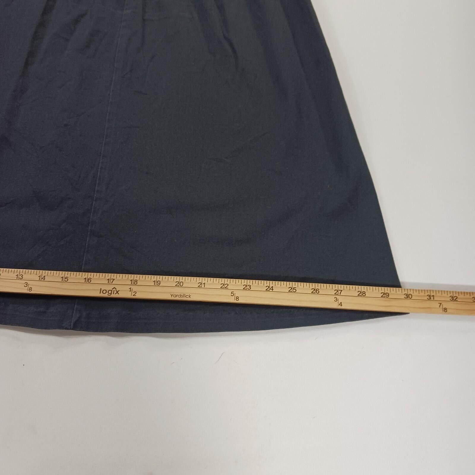 Other Vintage Anthony Collection Women BLK Elastic Waist Skirt 12 Size 34" / US 12 / IT 48 - 6 Thumbnail