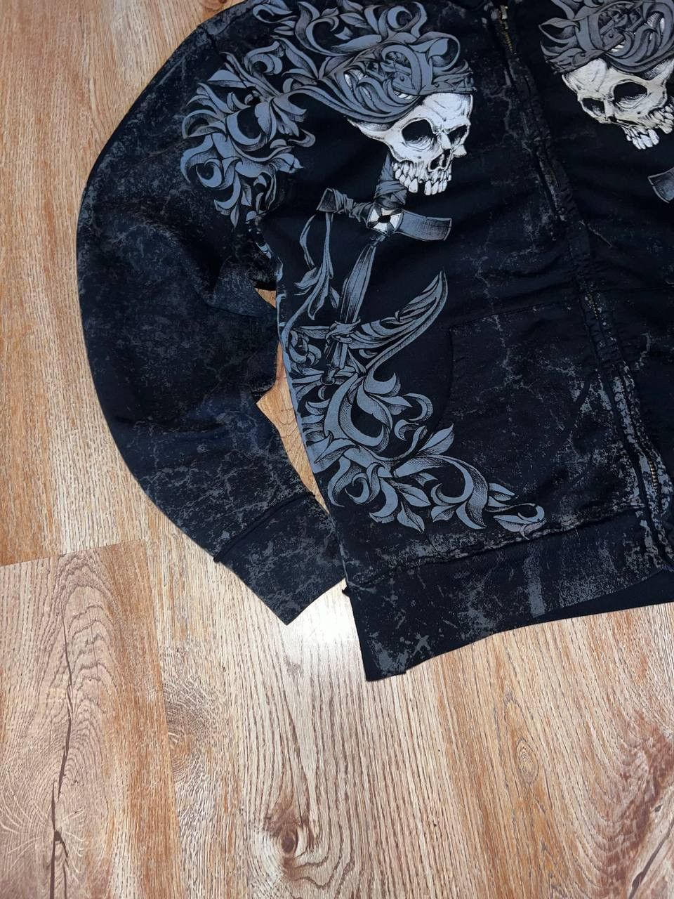 Band Tees Vintage Black Metal Band Zip Hoodie Rare Sweatshirt Size US M / EU 48-50 / 2 - 8 Thumbnail