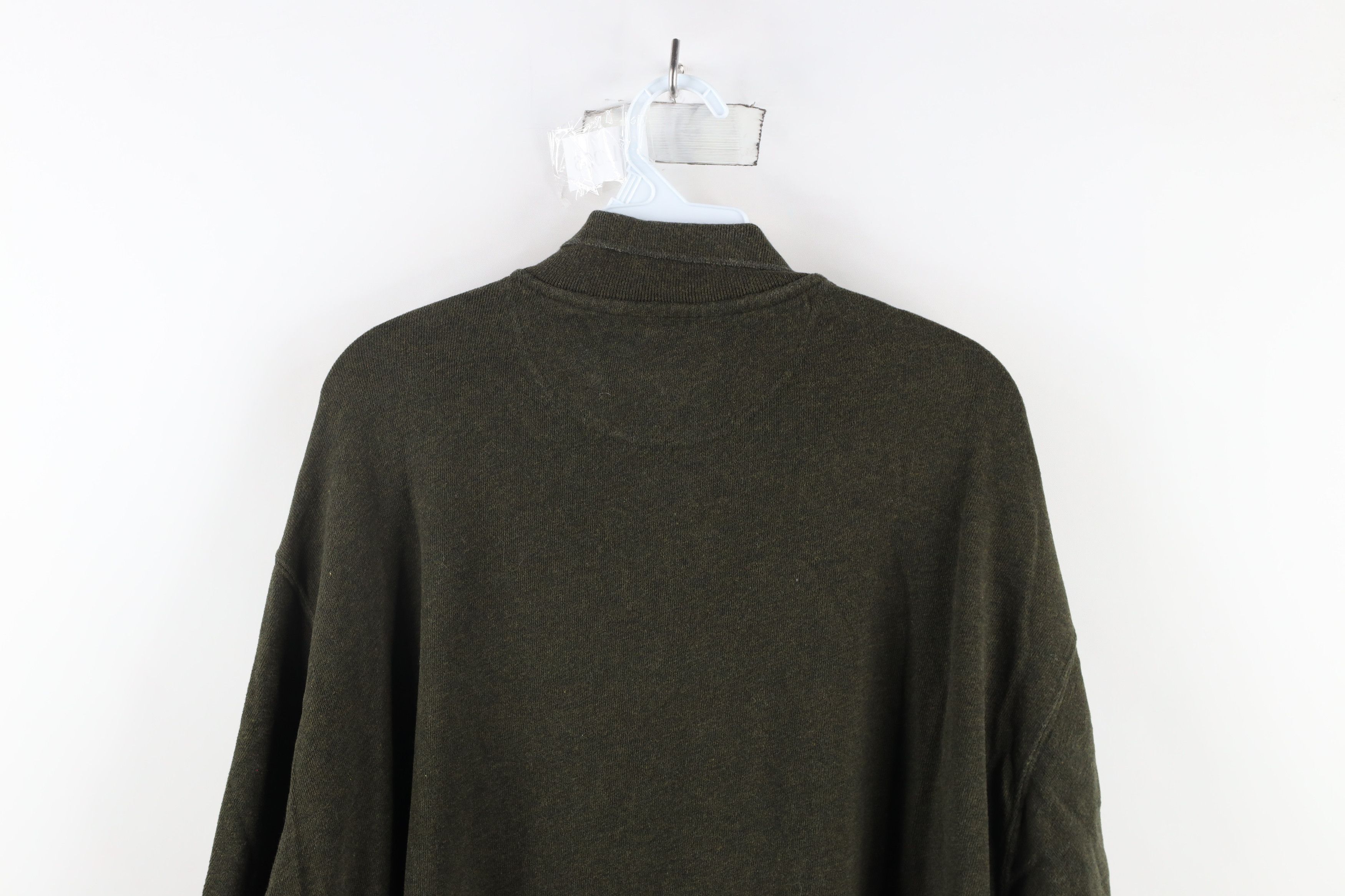 Vintage Vintage 90s Streetwear Long Sleeve Rugby Polo Shirt Green Size US XL / EU 56 / 4 - 8 Thumbnail