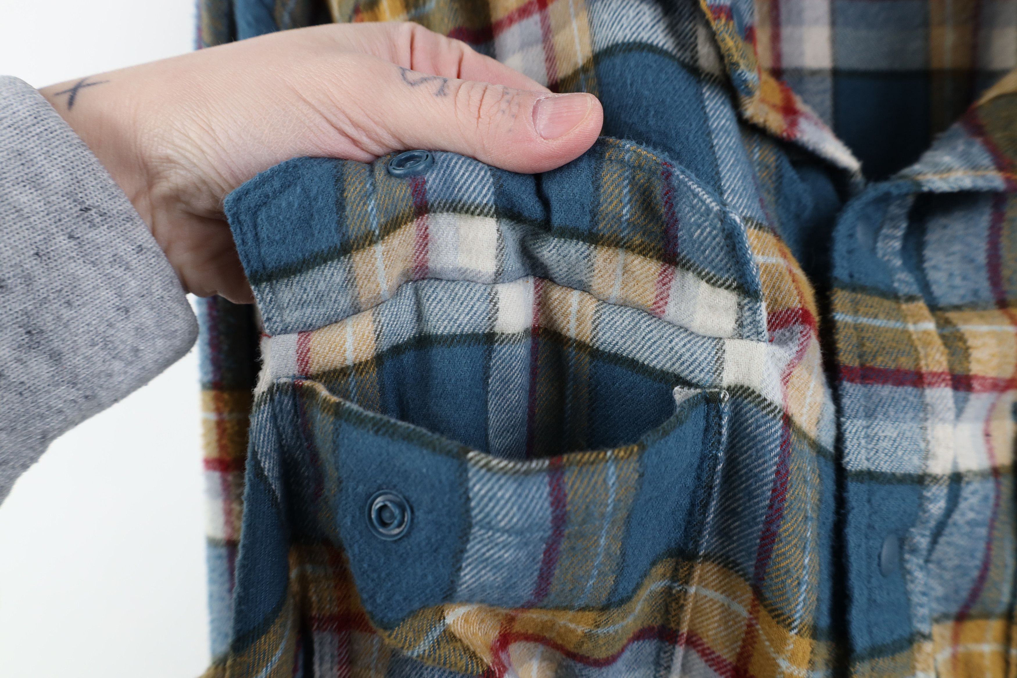 Marmot Marmot Button Collared Flannel Shirt Plaid Hiking Trekking Size US XL / EU 56 / 4 - 7 Thumbnail