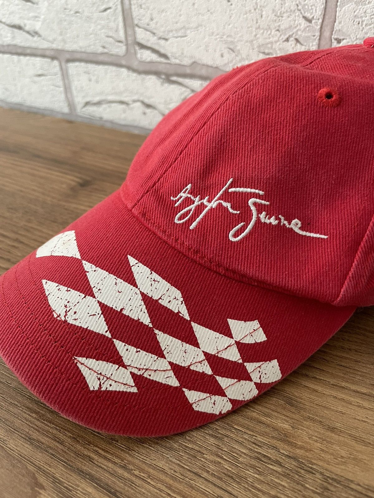 Formula 1 × Vintage RARE 90s Ayrton Senna Vintage Diadora Hat Cap Y2K F1 Hype Size ONE SIZE - 6 Thumbnail