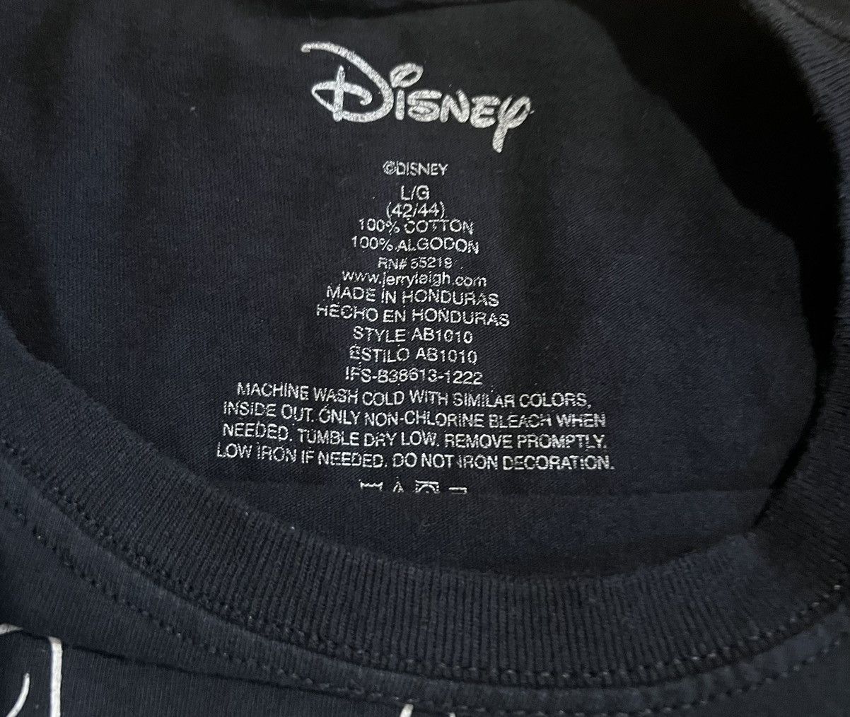 Disney × Vintage Disney Florida Shirt Vintage Large Black Cotton Tee Size US L / EU 52-54 / 3 - 3 Thumbnail