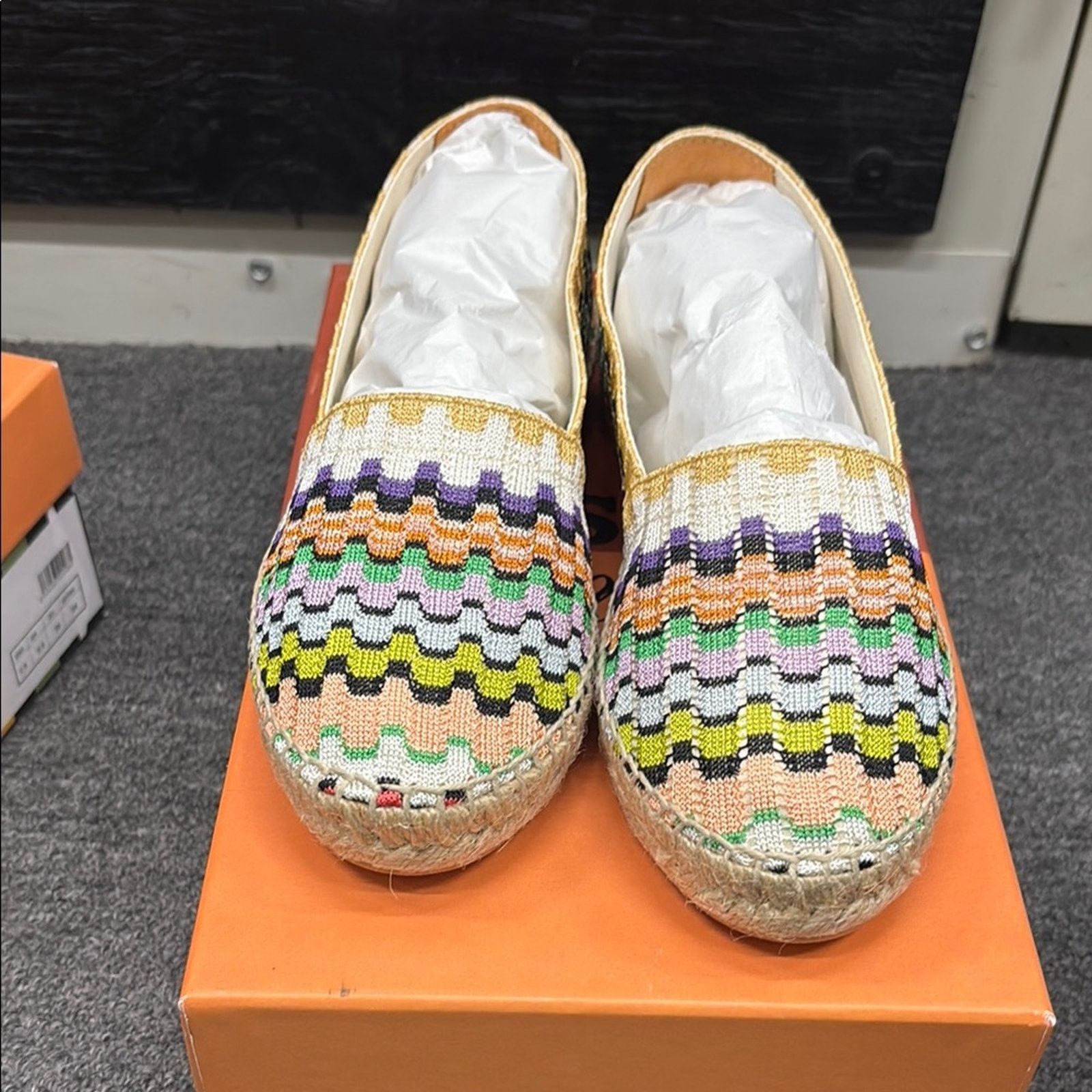 Missoni NWT Missoni Colorful Woven Espadrille sneakers Size 36 US 6 Size US 6 / IT 36 - 1 Thumbnail