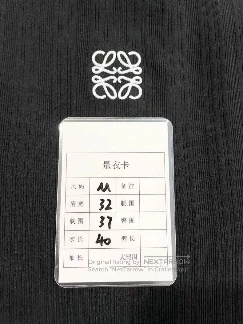 Loewe Loewe Black Knit Logo Short Sleeve Top. Size US M / EU 48-50 / 2 - 6 Thumbnail