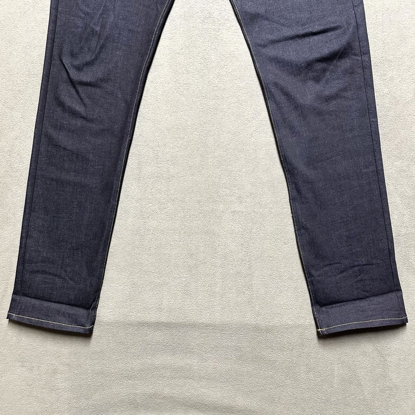 Mizzen+Main Mizzen+Main Jeans Mens 36 Blue Dark Wash Denim Stretch Skinny Fit Size US 36 / EU 52 - 5 Thumbnail