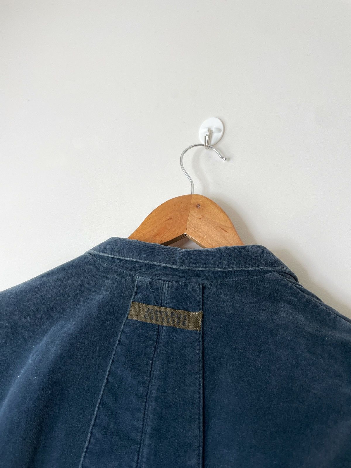 Jean Paul Gaultier Jean Paul Gaultier Velour Blue Flowers Gold Buttons Blazer Size M / US 6-8 / IT 42-44 - 15 Thumbnail