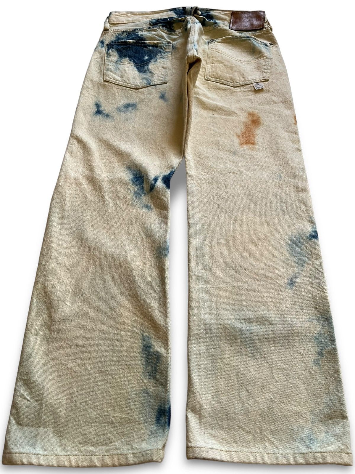 Japanese Brand Vintage Japanese Canton Overalls Buckle Back Selvedge Jeans Size US 30 / EU 46 - 3 Thumbnail