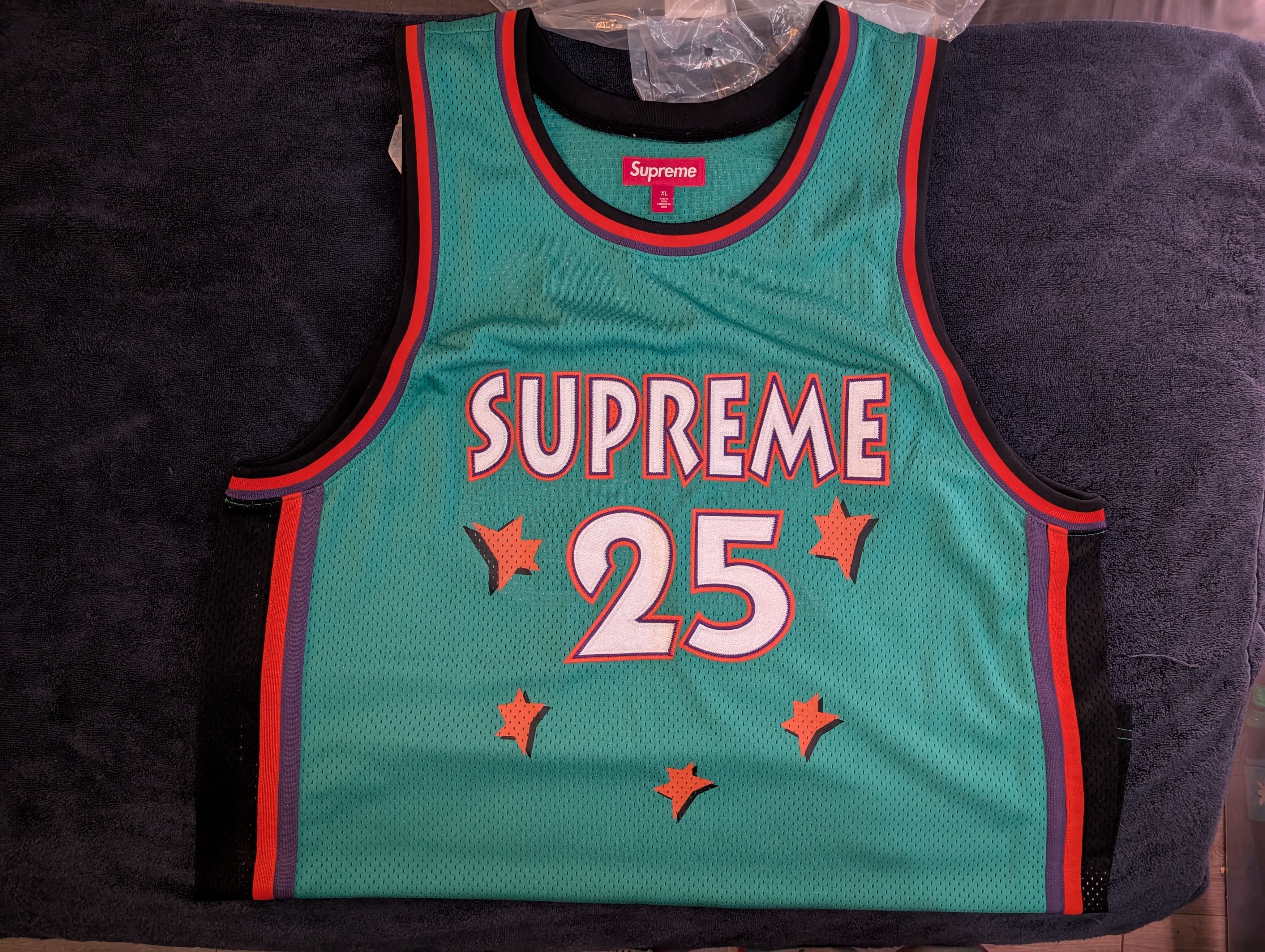 Supreme All Star Basketball Jersey | Grailed