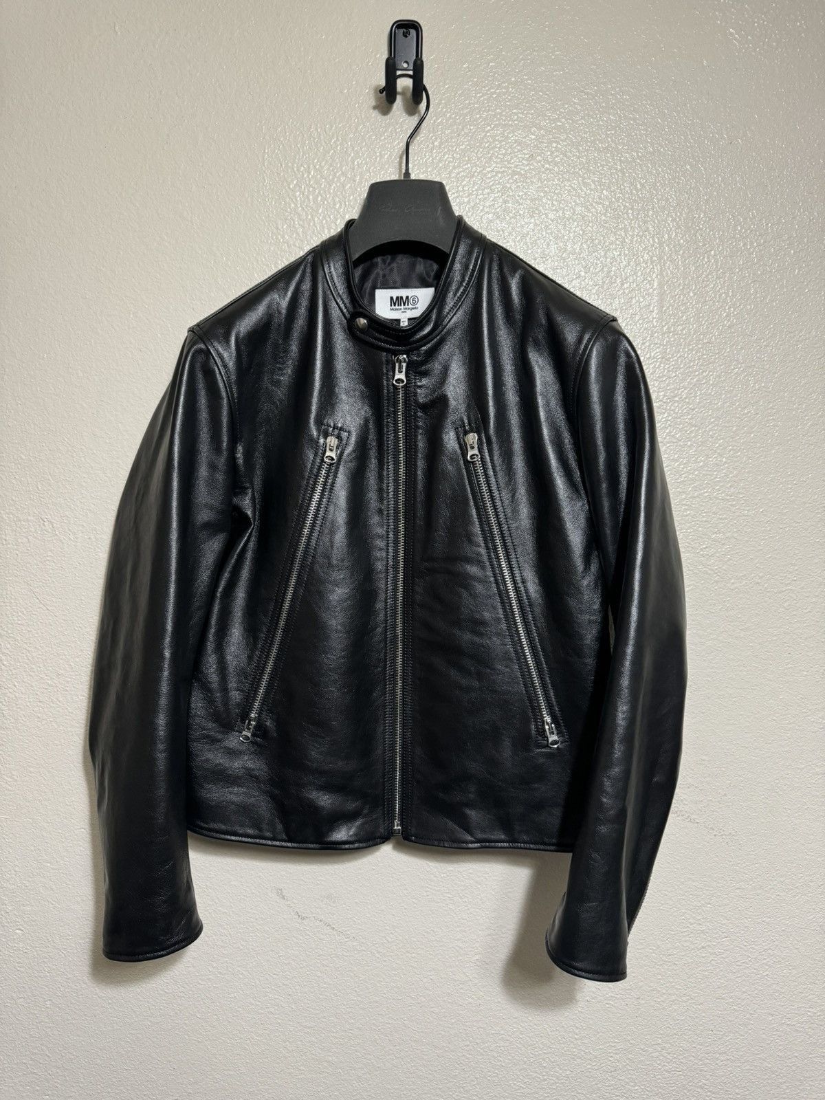 Maison Margiela Maison Margiela 5 Zip Leather Jacket | Grailed