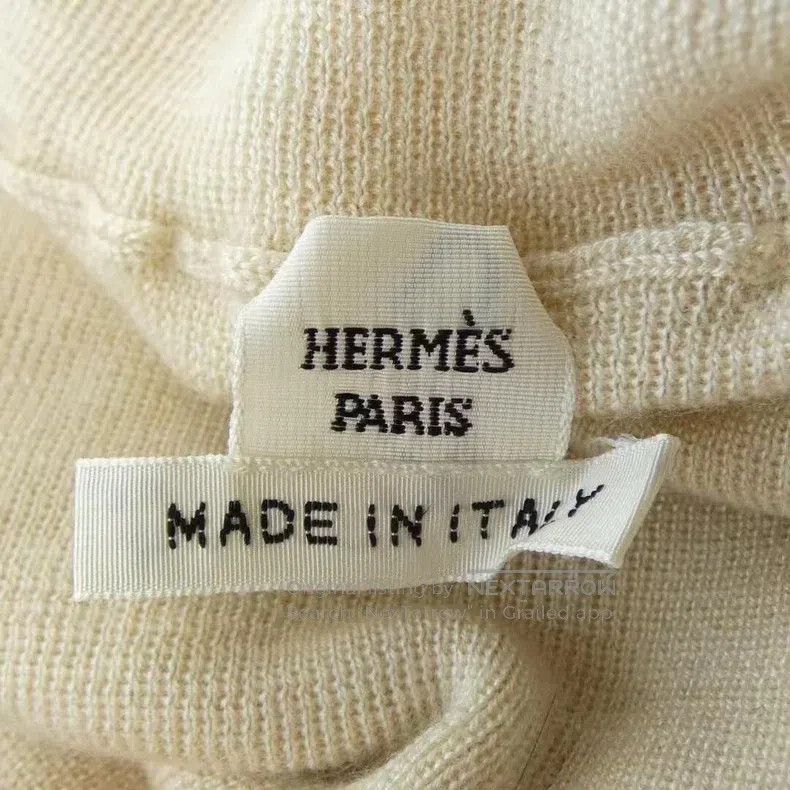 Hermes Hermes Cashmere and silk blended knit sweater Size XS / US 0-2 / IT 36-38 - 6 Thumbnail