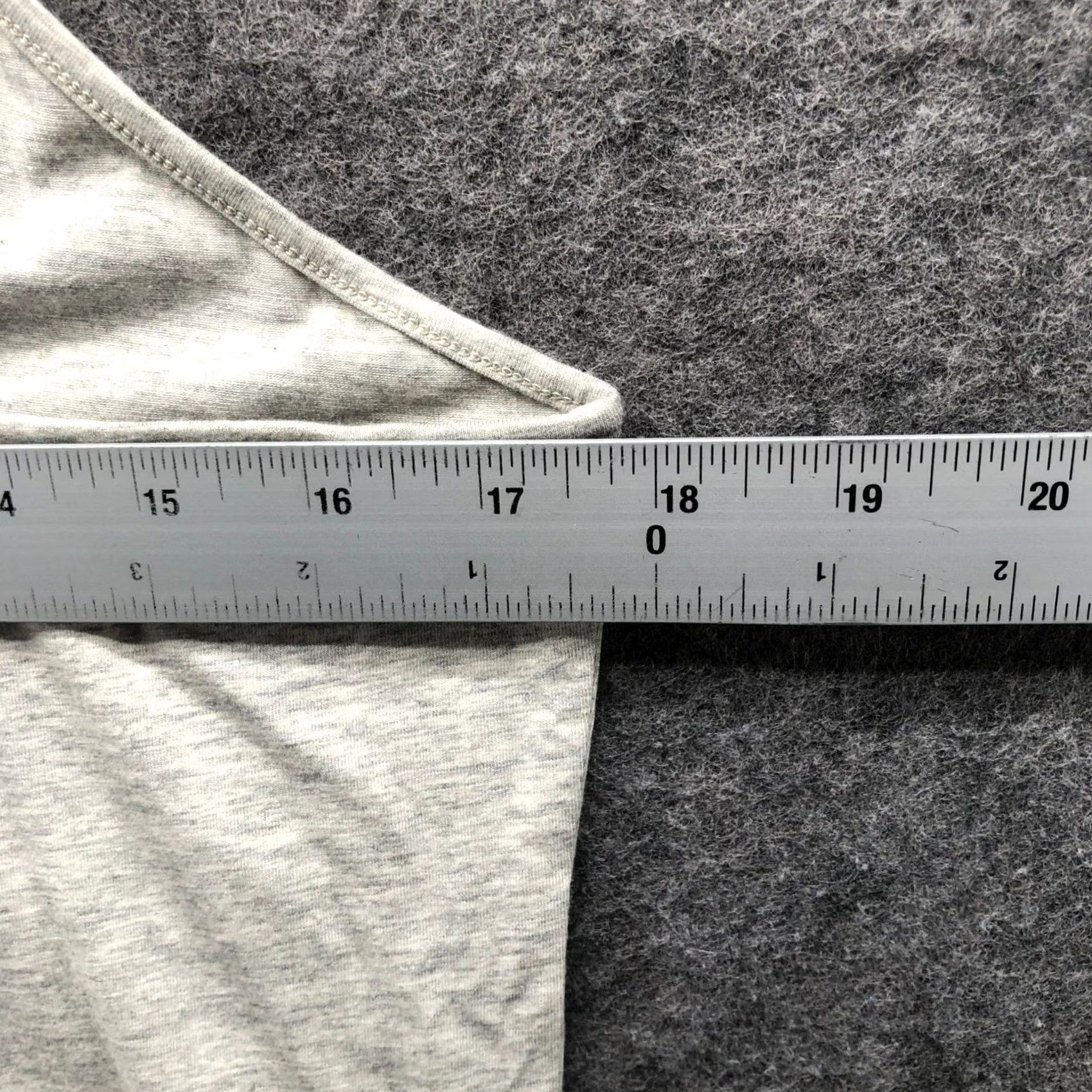 Madewell Madewell Cami Top Womens L Gray Heather V-Neck Unlined Adjustable Stretch Tank Camisole Shirt Slim Sleeveless Size L / US 10 / IT 46 - 6 Thumbnail