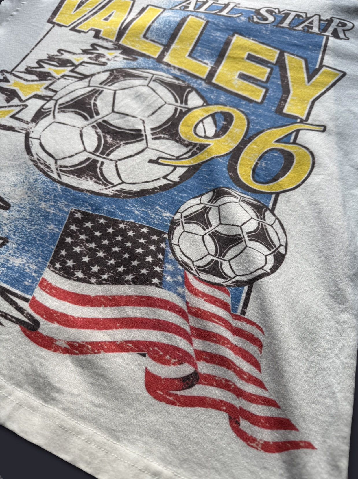 Vale VALE “SPORTS DIVISION SOCCER” TEE Size US S / EU 44-46 / 1 - 2 Thumbnail