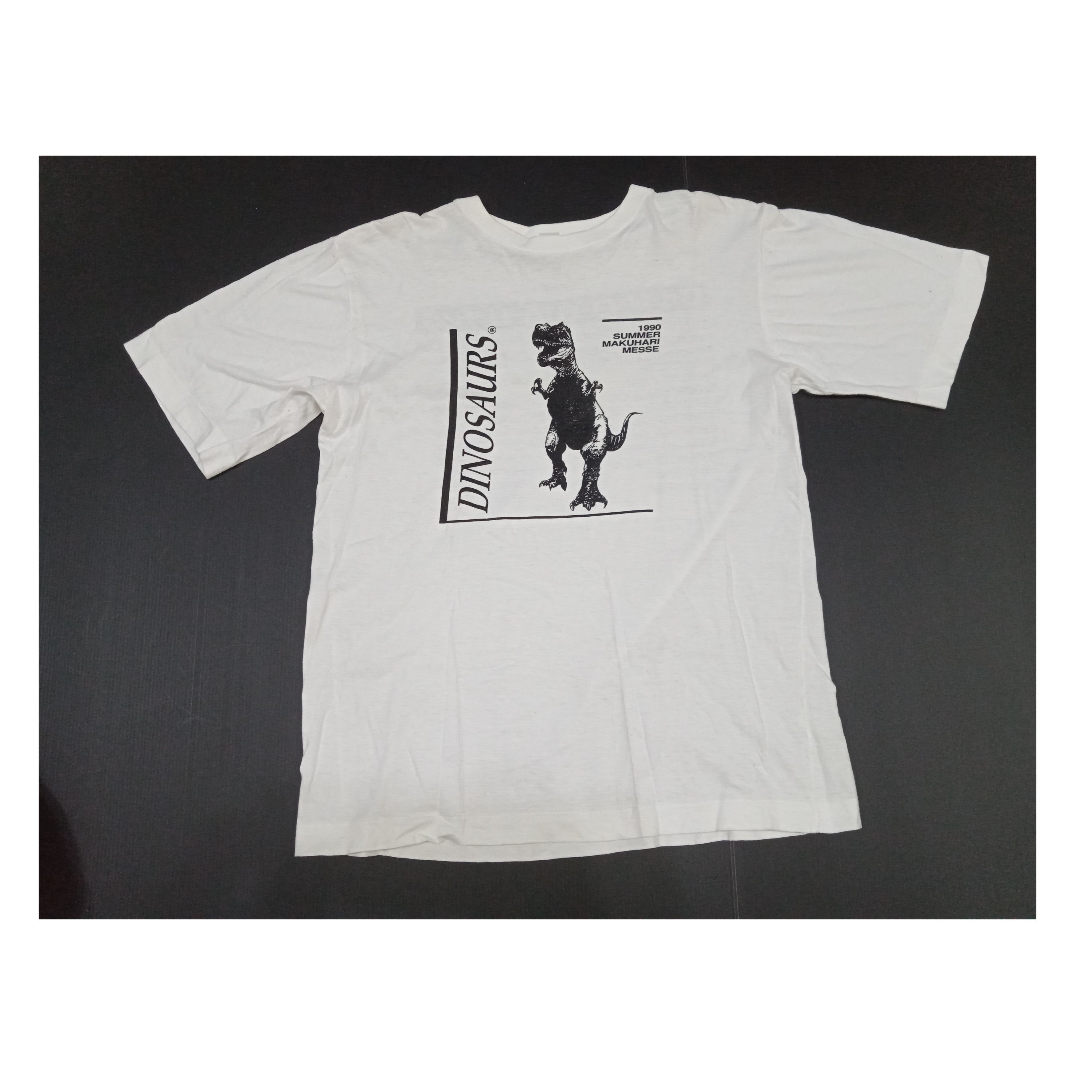 Vintage 90s Tyrrell Museum of Palaeontology Dinosaur T Shirt